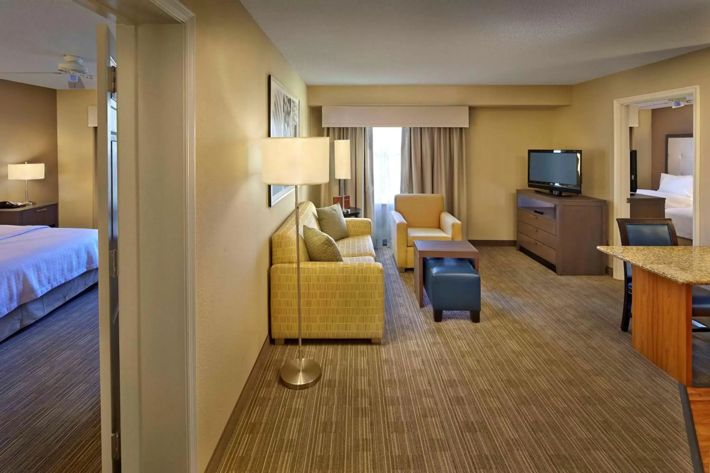 Bedroom, Seating Area in Homewood Suites by Hilton Lake Mary
