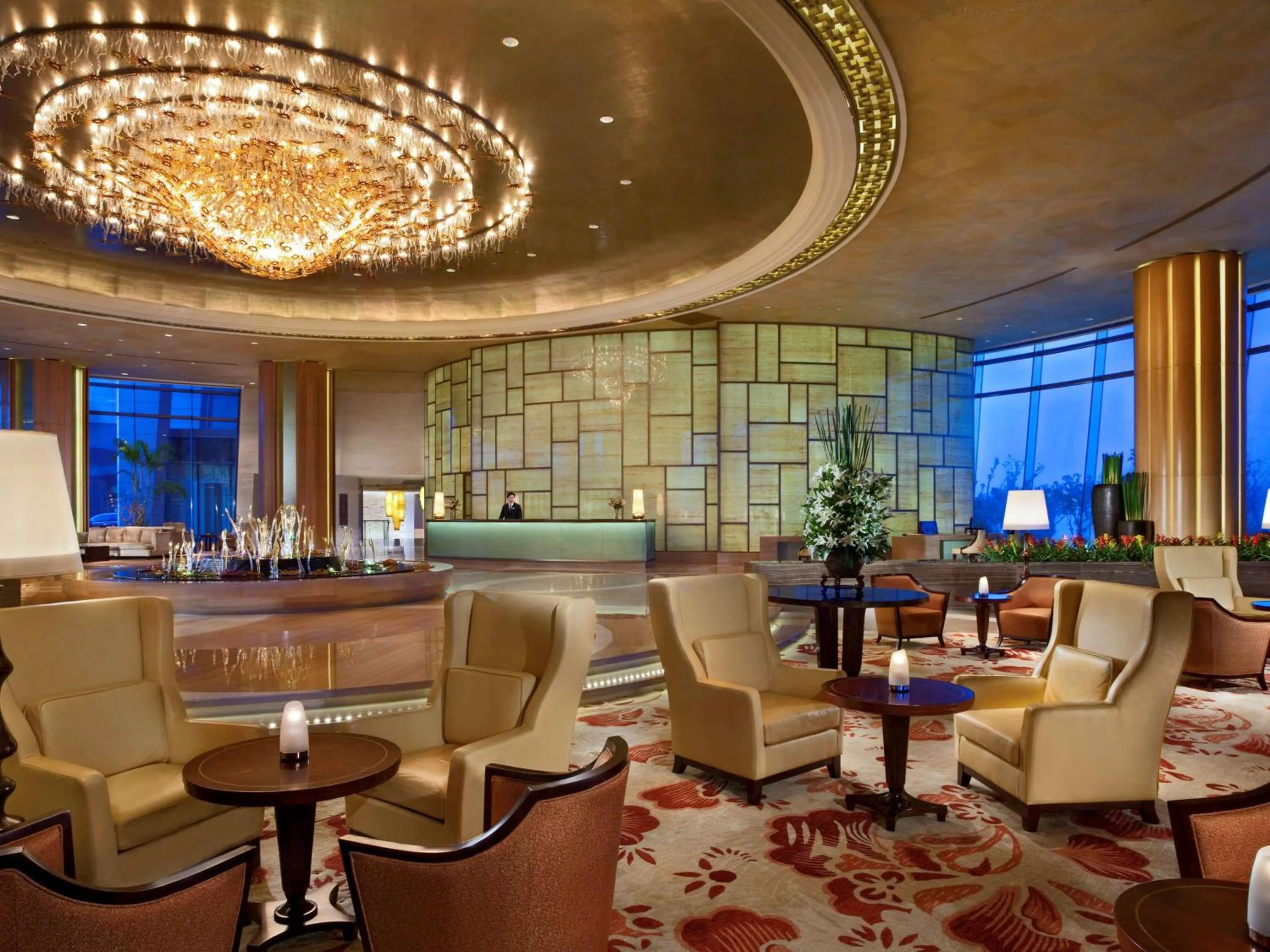 Lounge or bar in Fairmont Yangcheng Lake