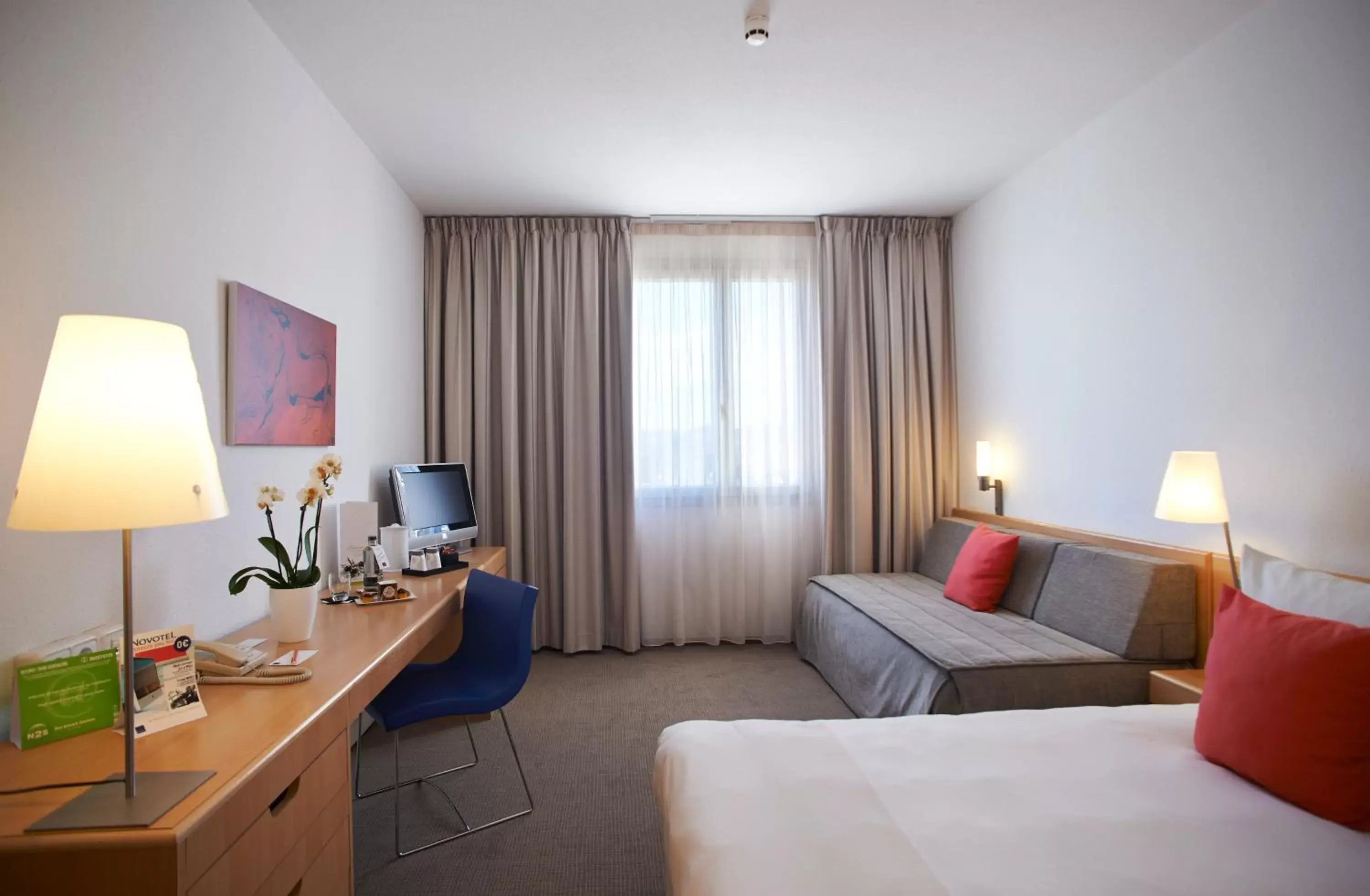 Bedroom, Seating Area in Novotel Barcelona Sant Joan Despí