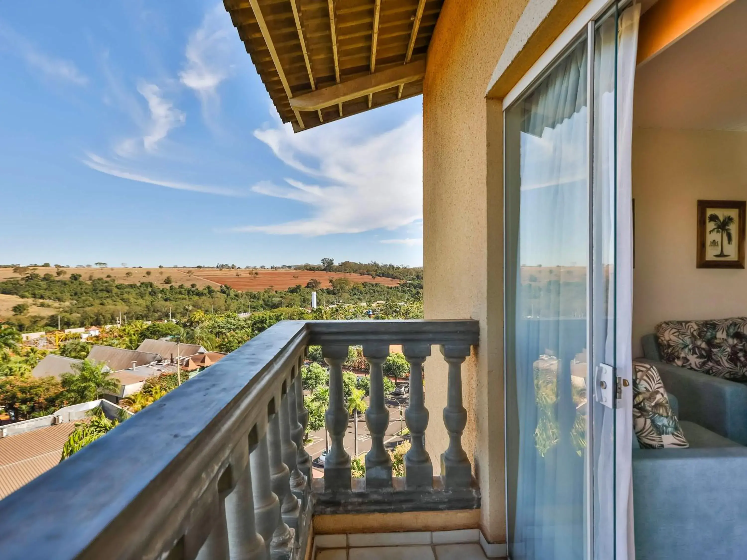 Patio, Balcony/Terrace in Thermas de Olimpia Resorts by Mercure