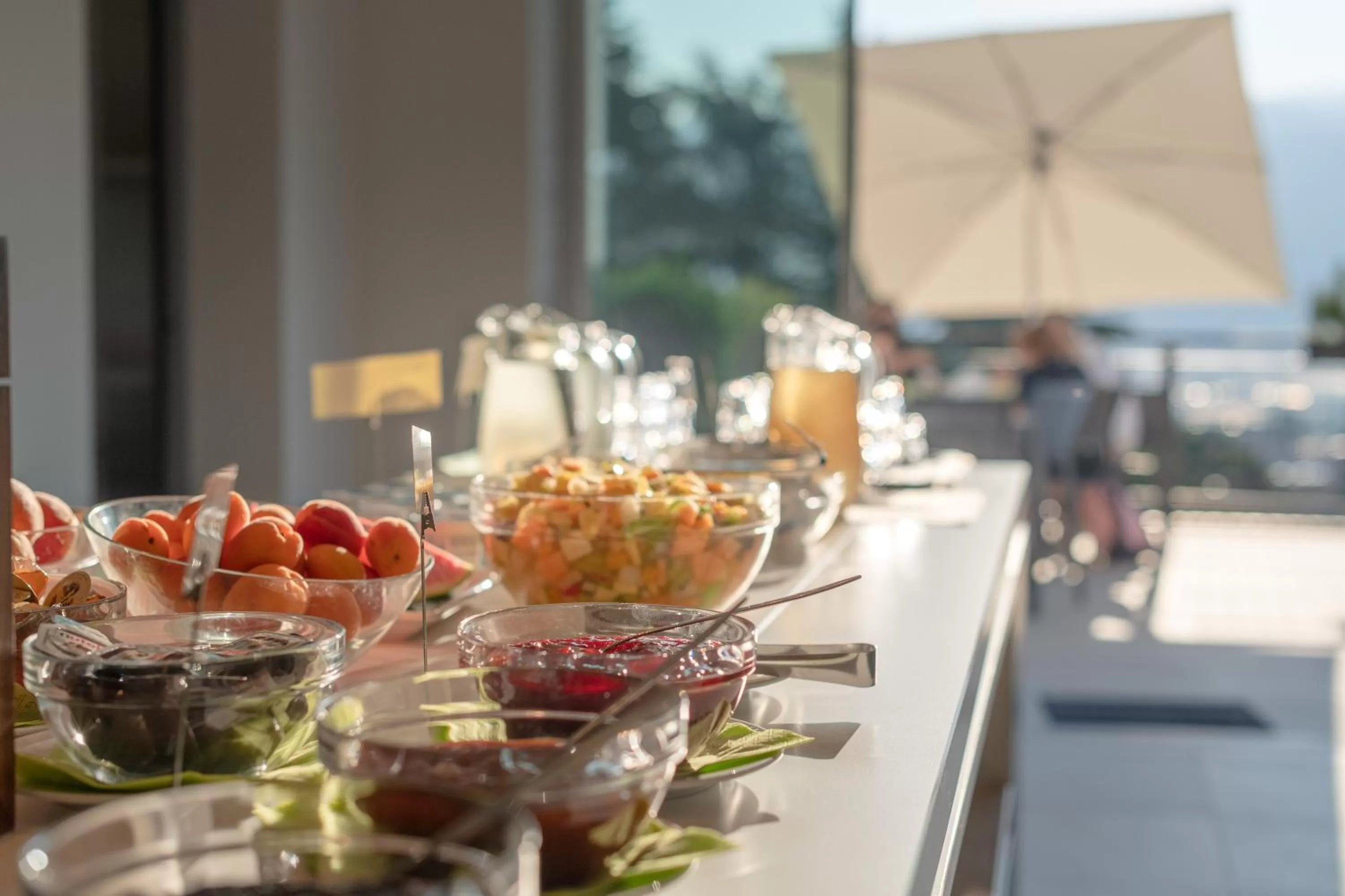 Buffet breakfast in Residence Garni Hotel Vineus