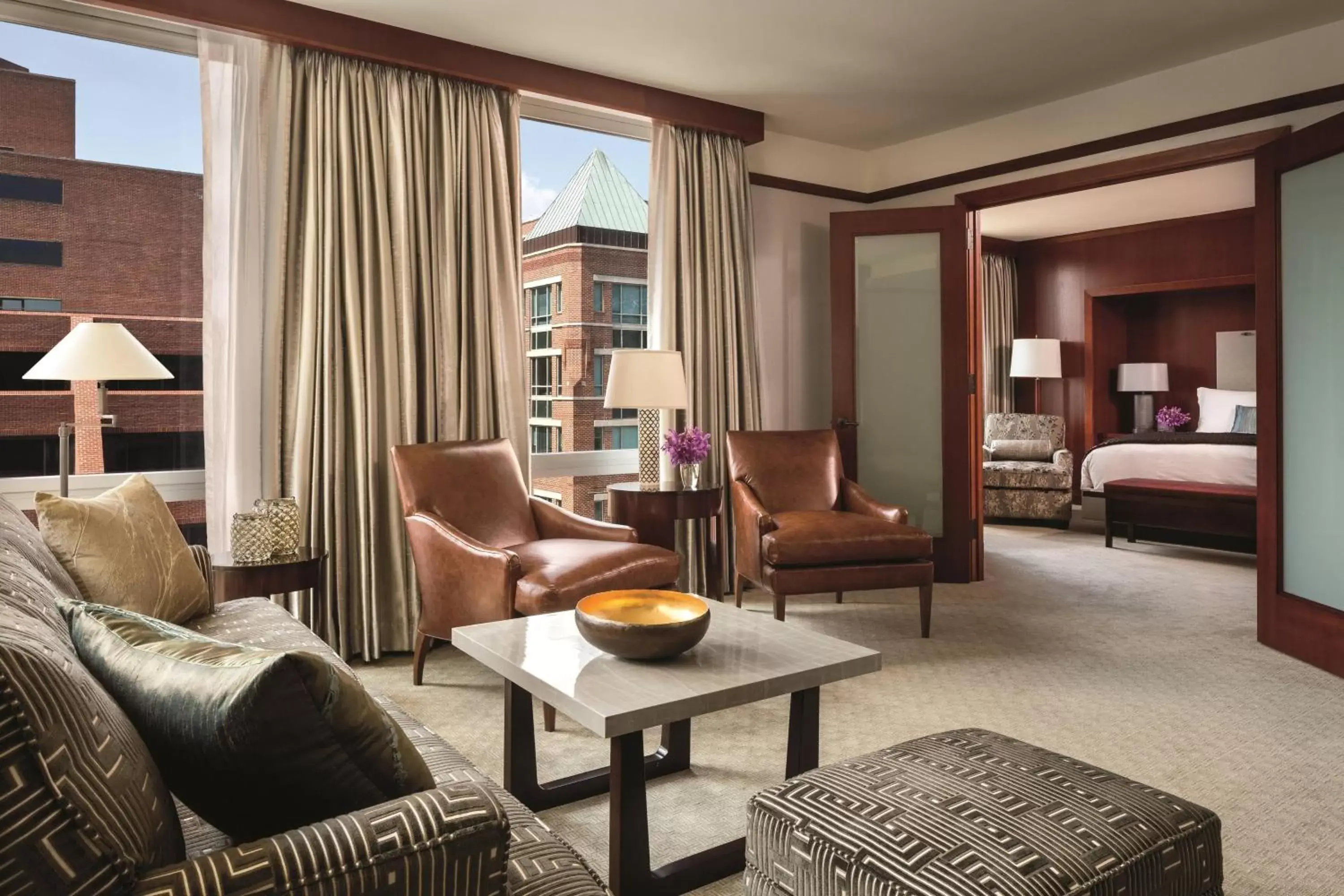 Bedroom, Seating Area in The Ritz-Carlton Georgetown, Washington, D.C.