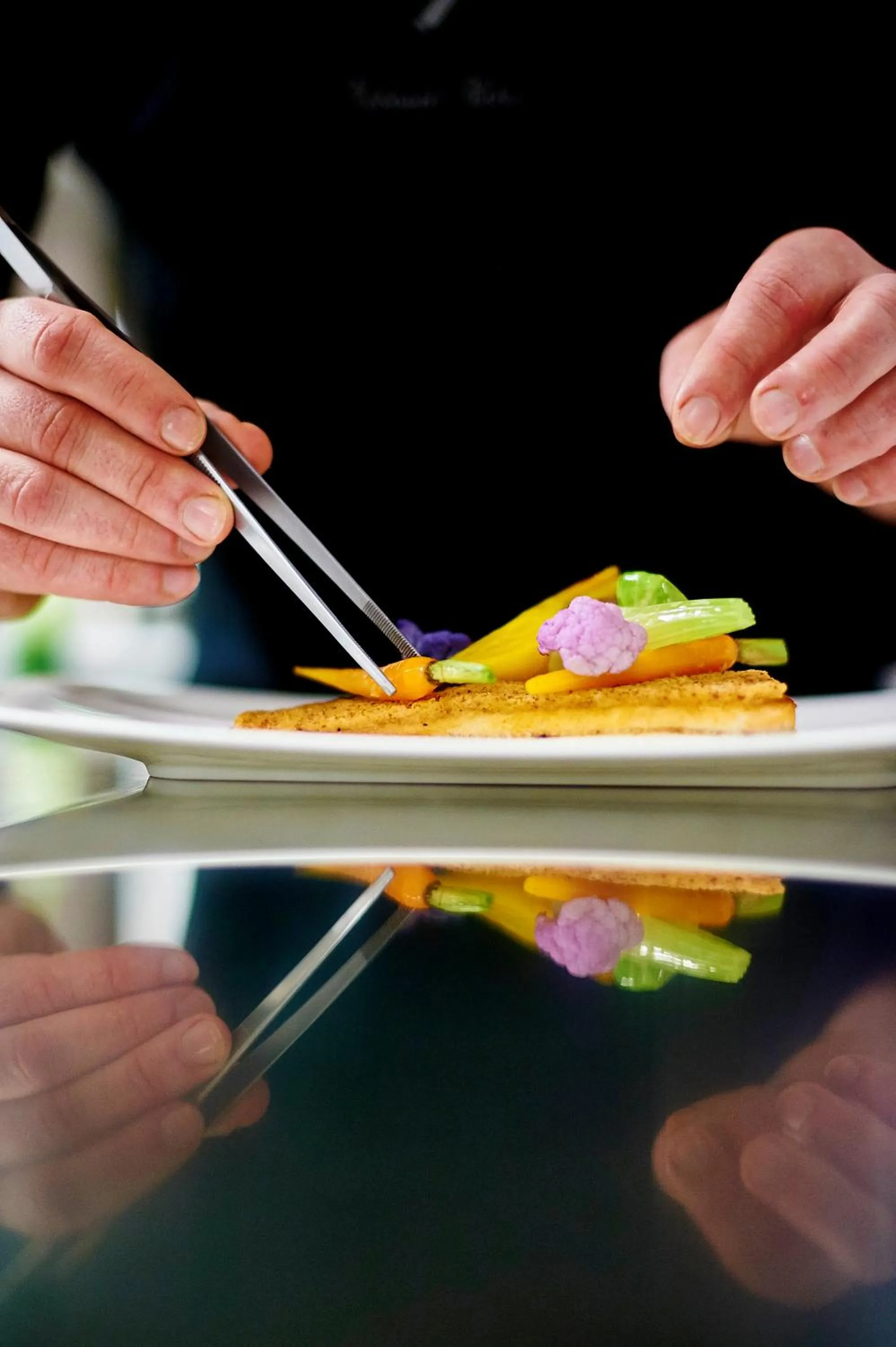 Food close-up in Hôtel Vernet Champs Elysées Paris
