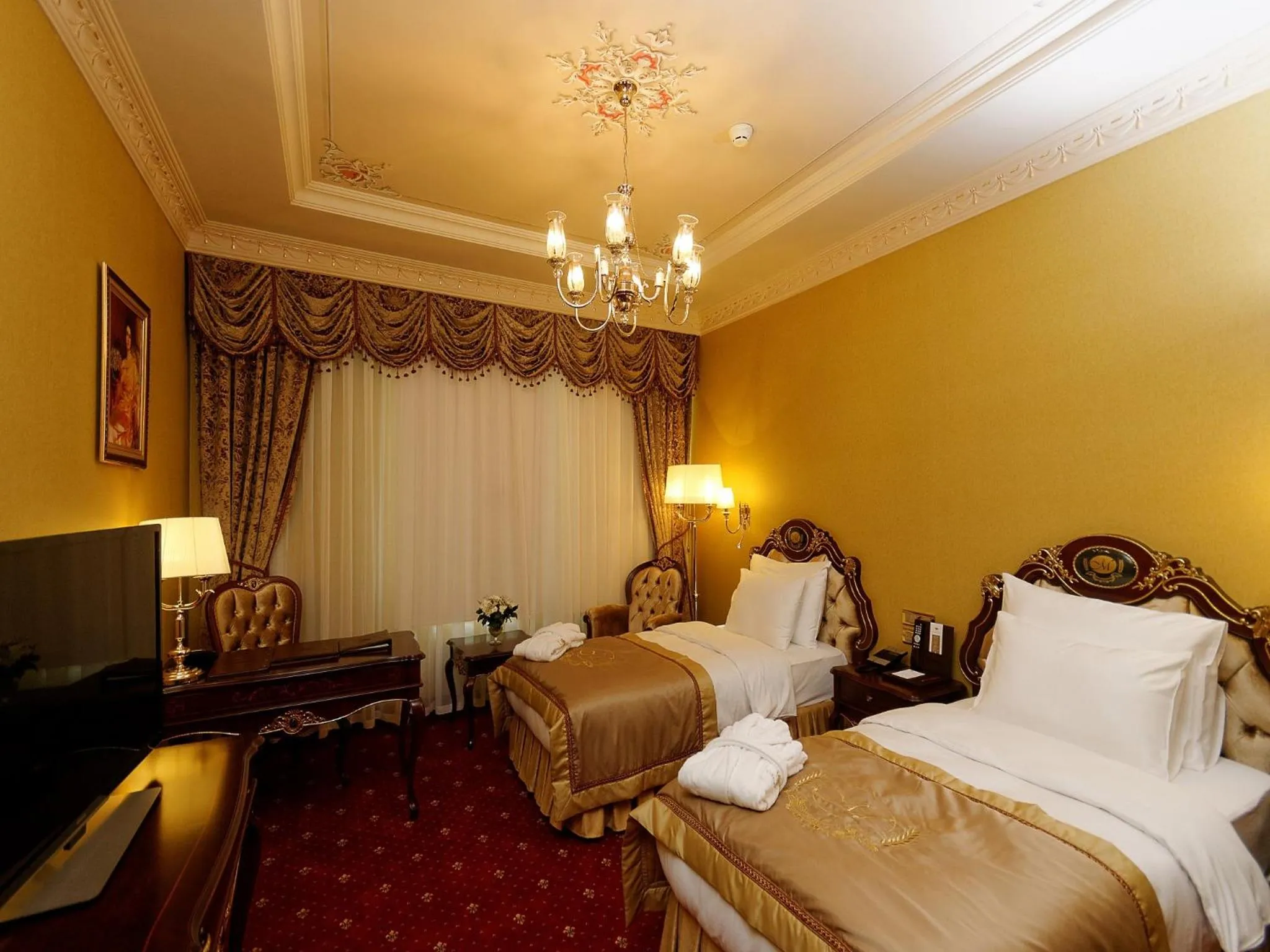 Photo of the whole room, Bed in Meyra Palace