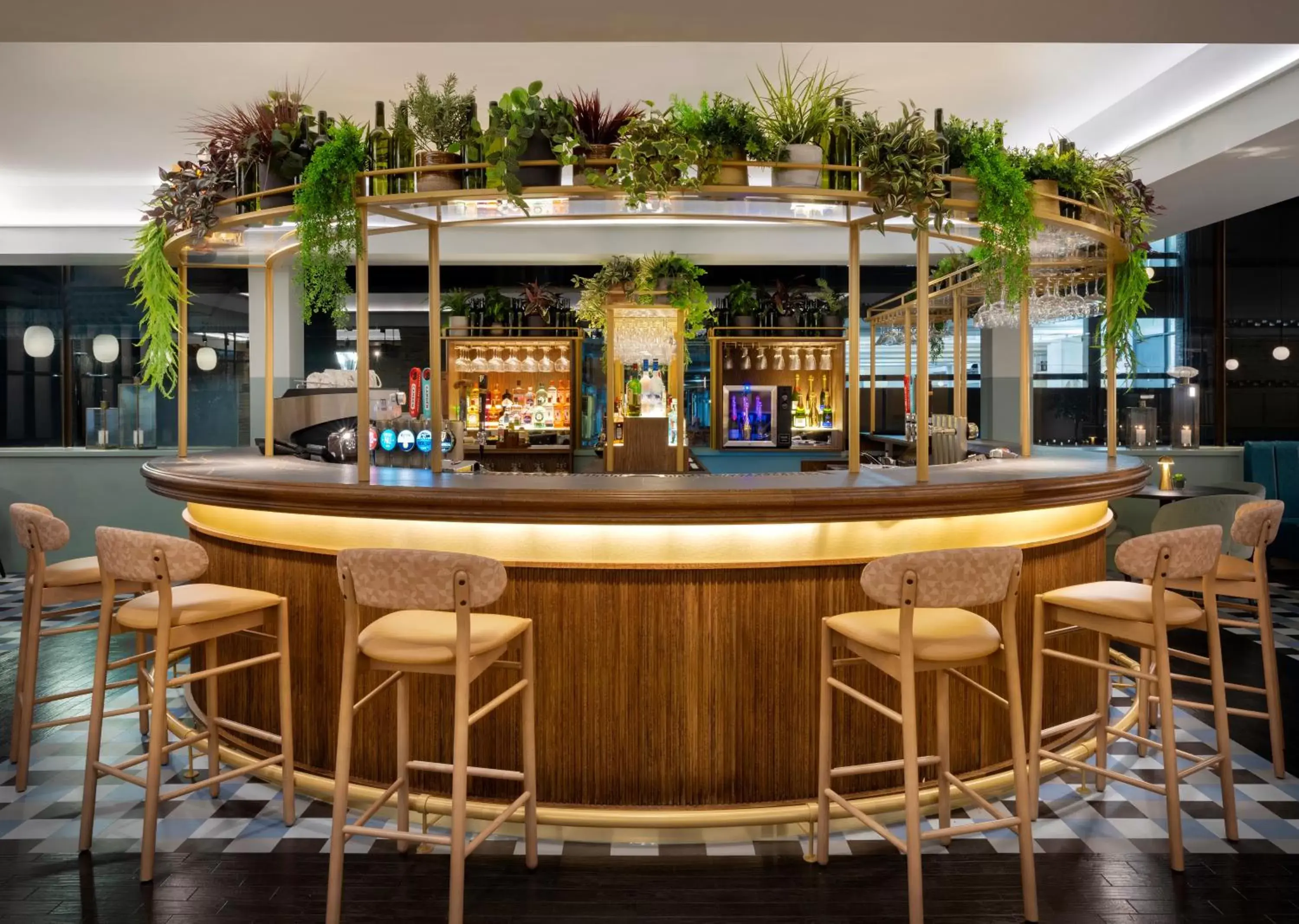 Lounge or bar, Lounge/Bar in Leonardo Royal Hotel Birmingham - formerly Jurys Inn