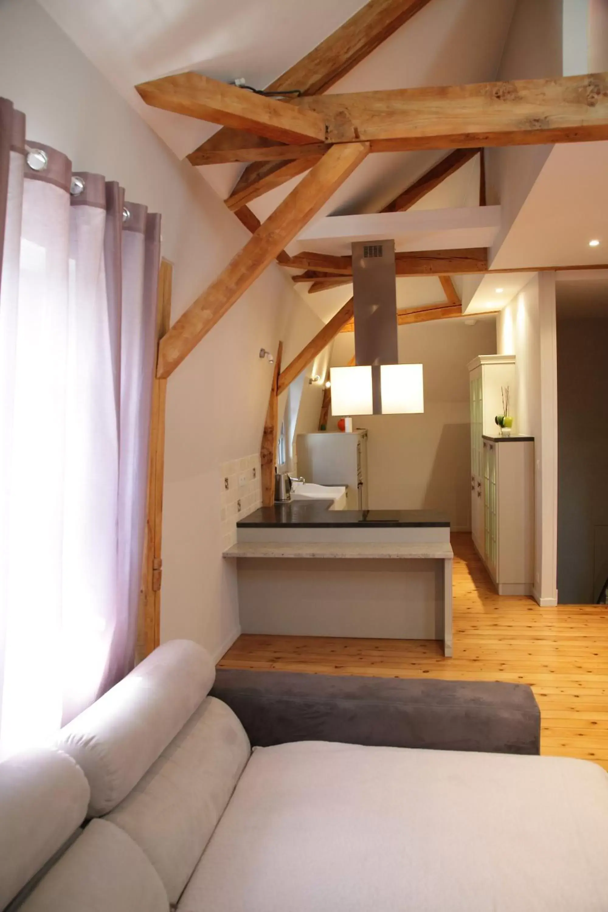 Kitchen or kitchenette, Seating Area in A la Fleur de Lys