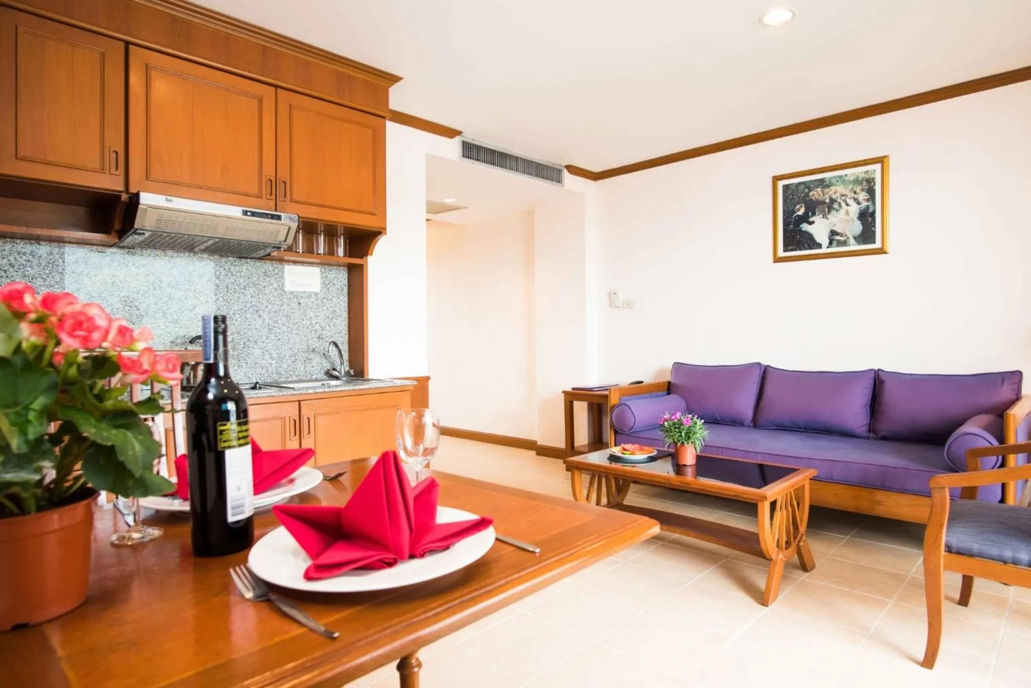 Coffee/tea facilities in The Residence Garden