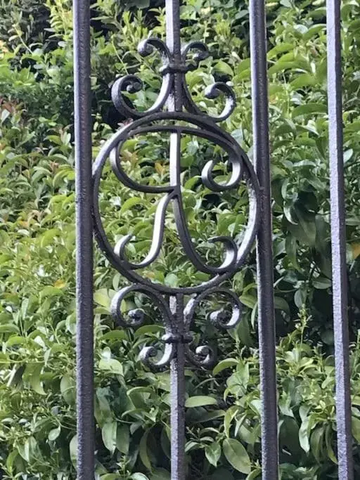 Garden in Château de Bataillé