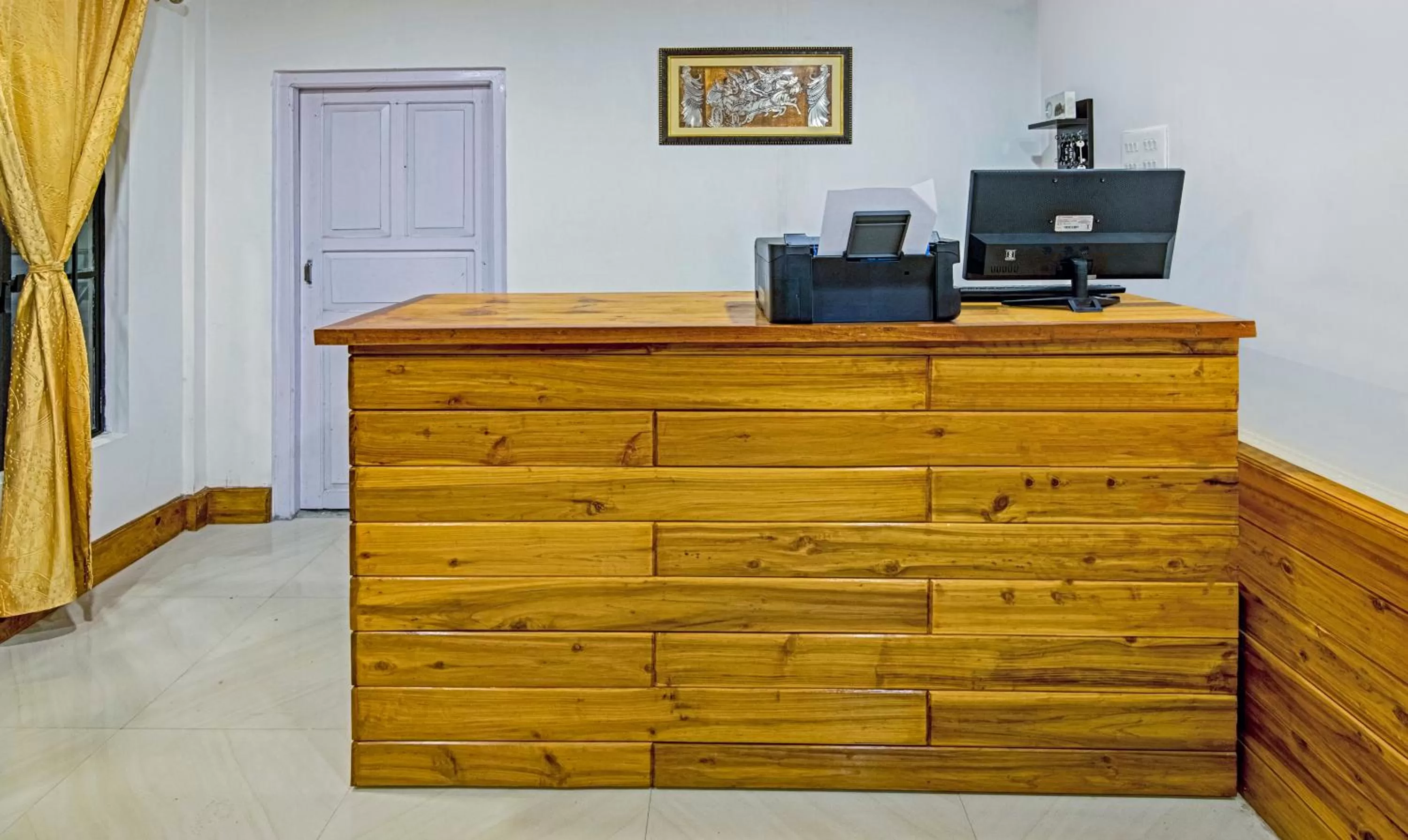 Lobby or reception in Treebo Omega Stay Inn