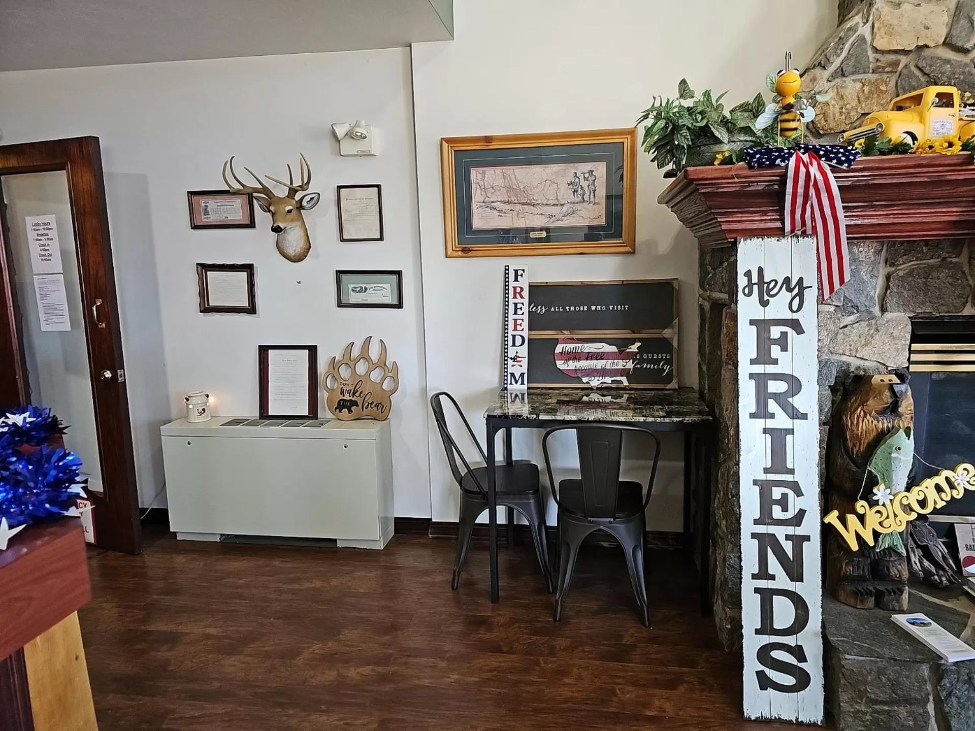 Lobby or reception in Jefferson Inn