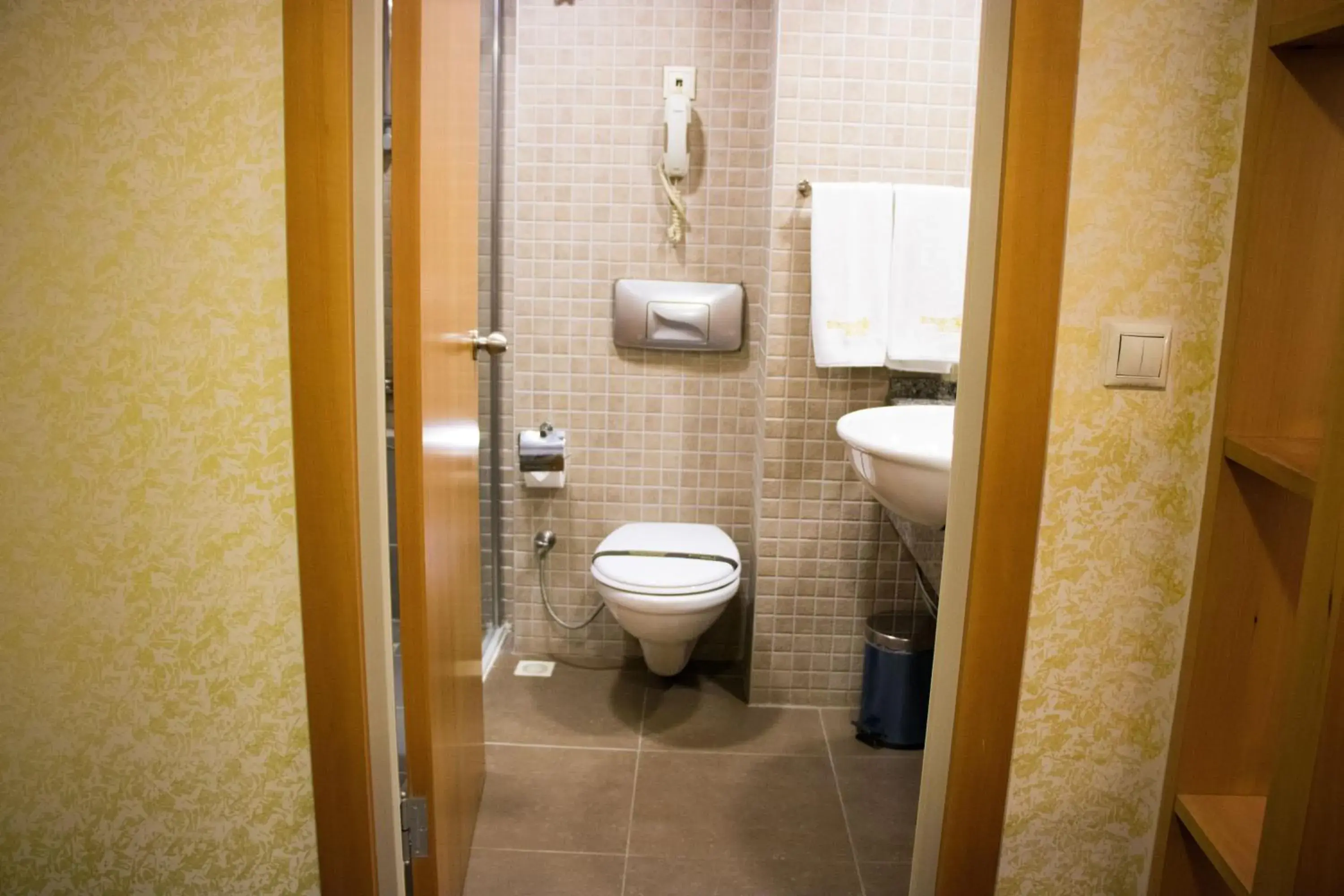 Bathroom in Burcman Hotel