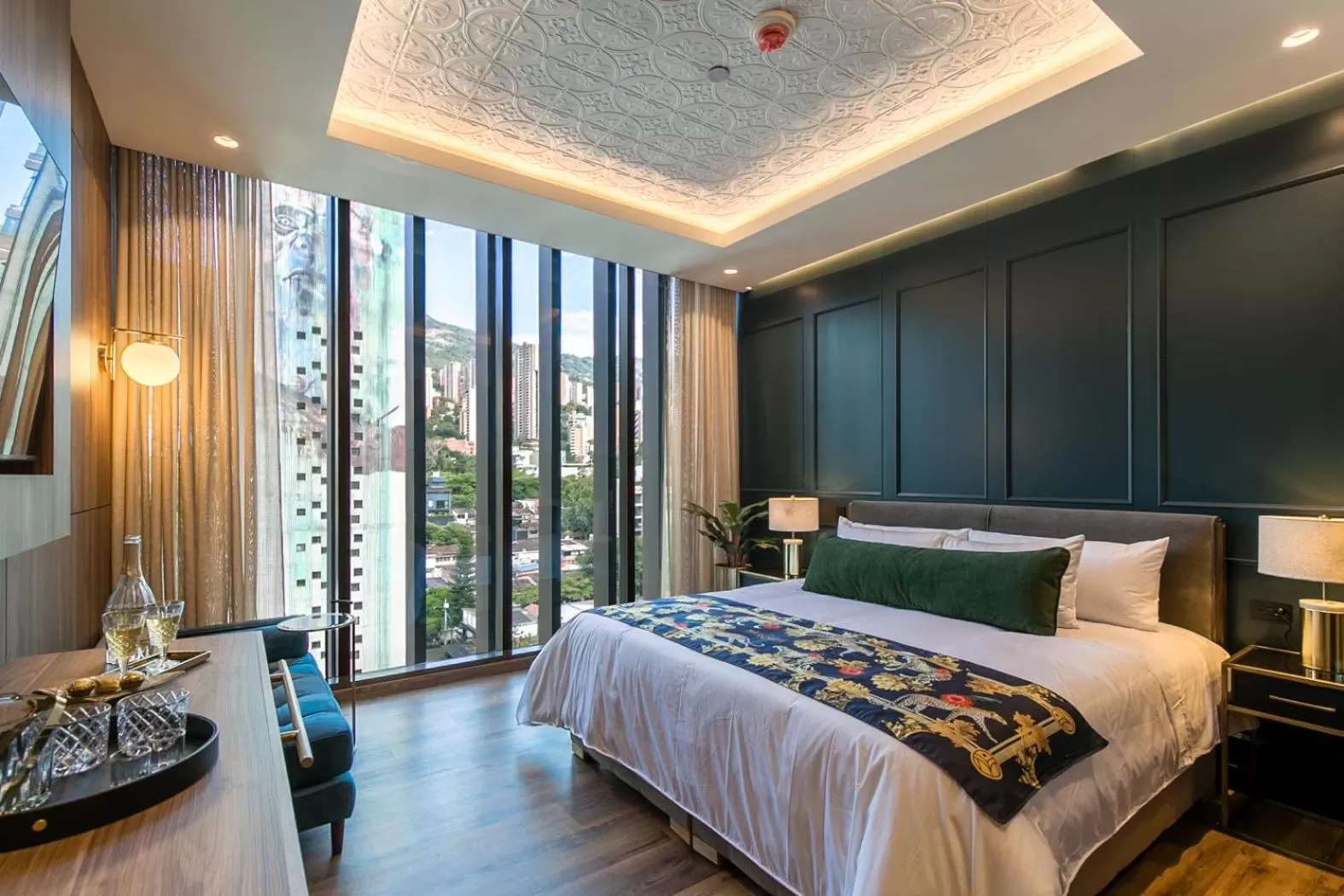 Bed in Hotel Marquee Medellín