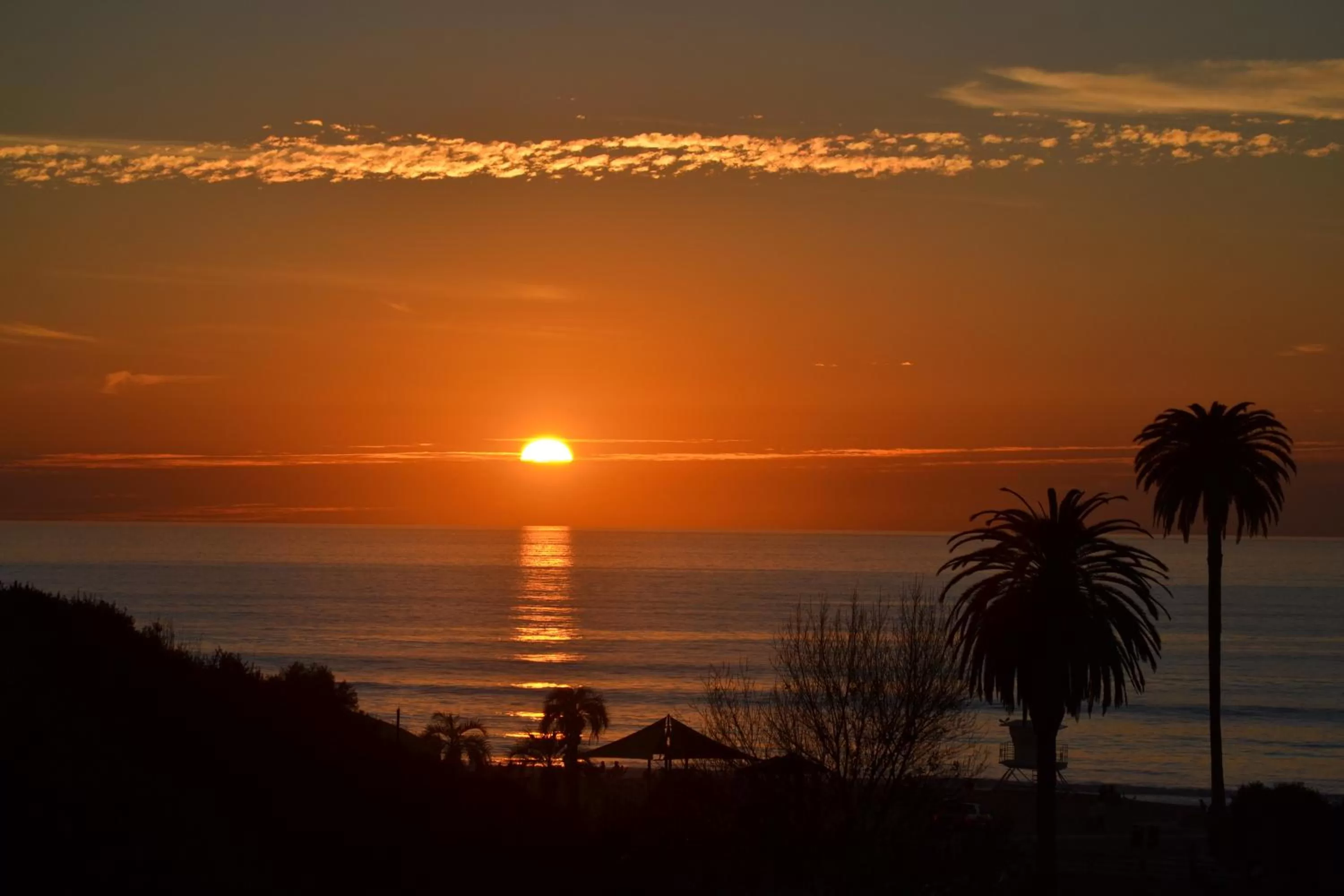 Sea view in Moonlight Beach Motel
