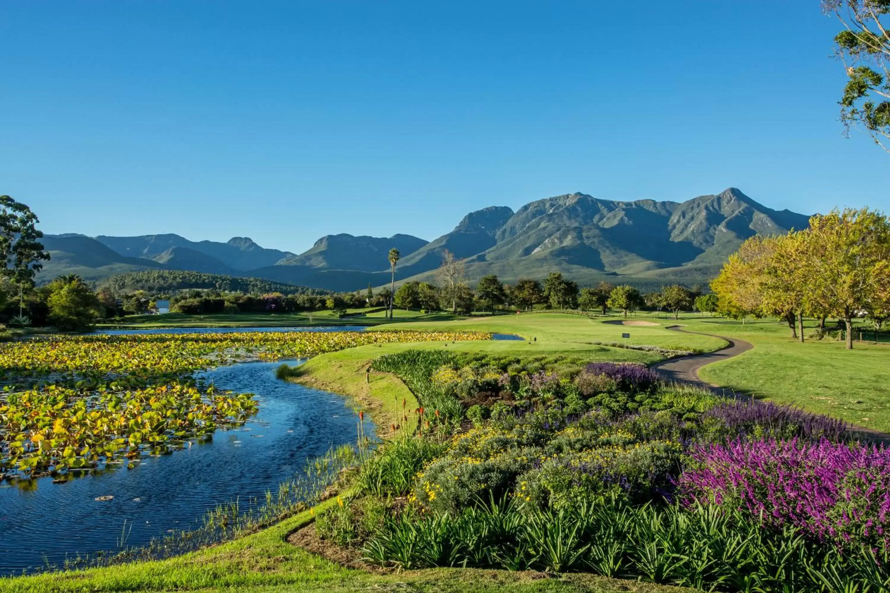 Golfcourse in Fancourt Hotel