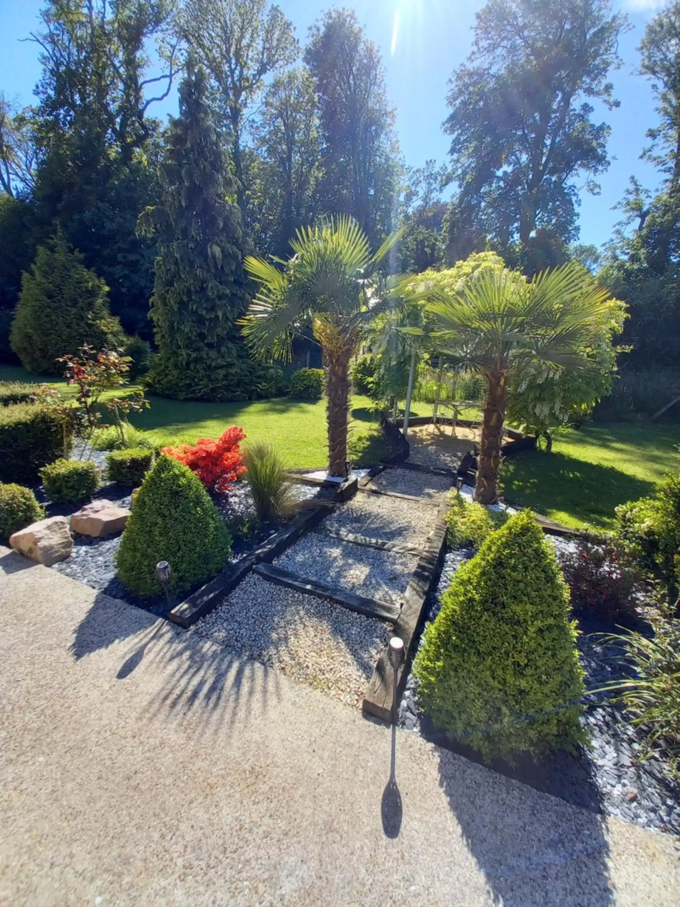 Patio, Garden in chambres et gites d'étretat