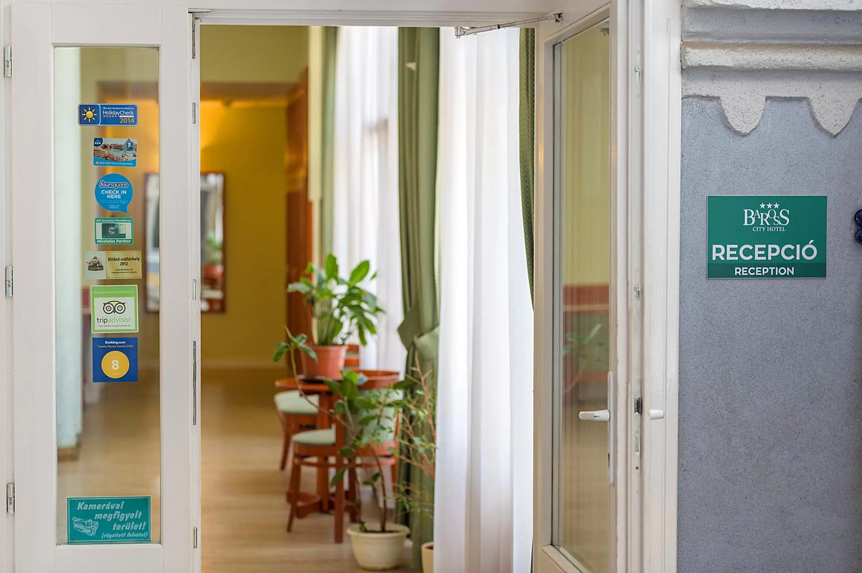 Lobby or reception in Baross City Hotel - Budapest Lobby or reception in Baross City Hotel - Budapest