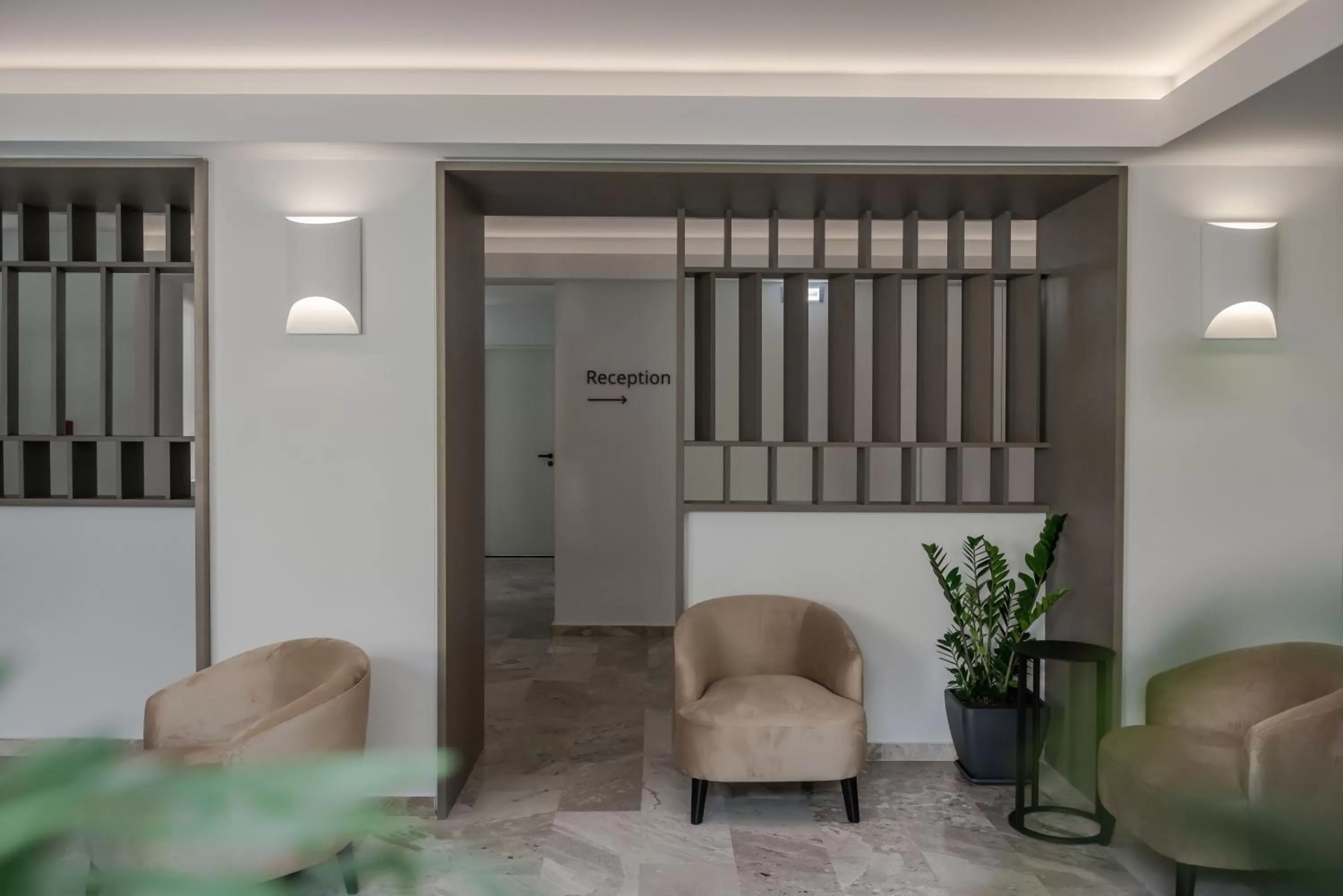 Seating area in Bitzaro Boutique Hotel