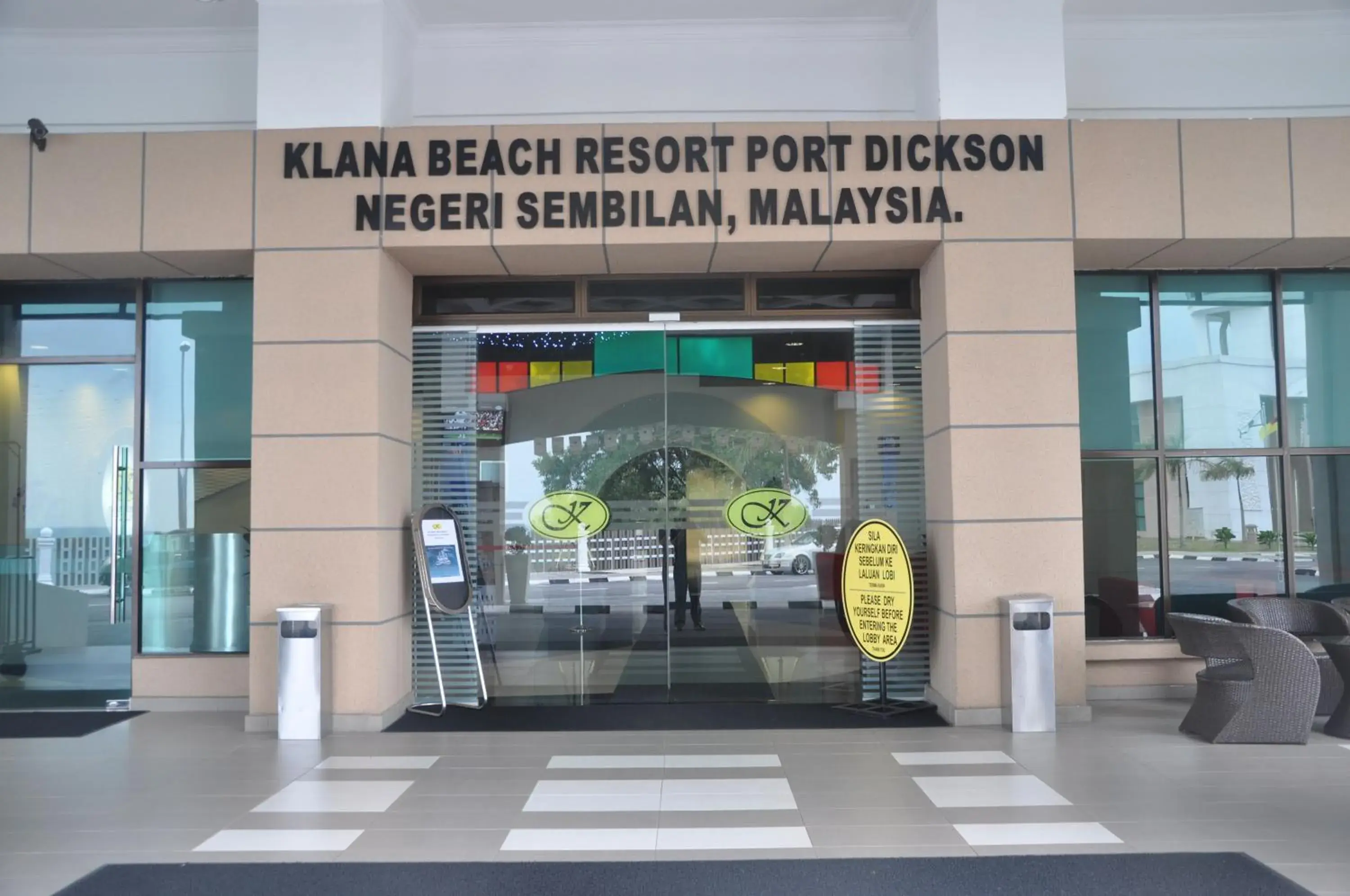 Facade/entrance in Klana Beach Resort Port Dickson