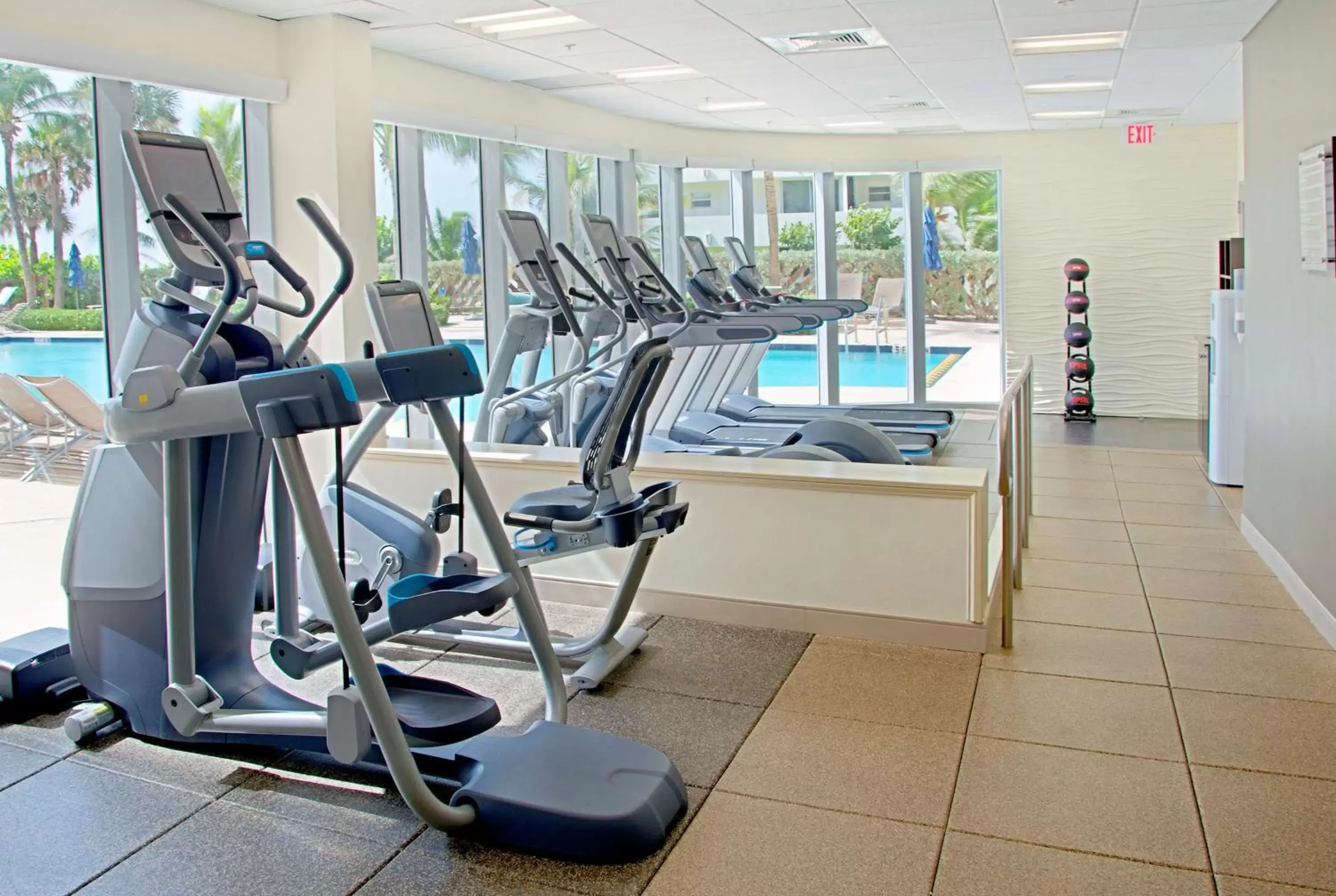 Fitness centre/facilities, Fitness Center/Facilities in Hilton Singer Island Oceanfront Palm Beaches Resort