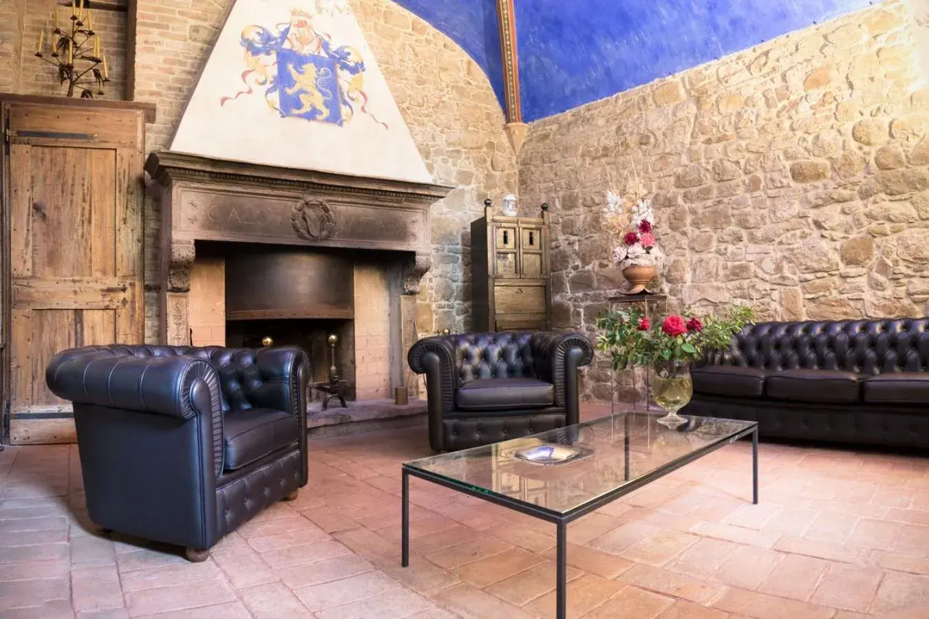 Communal lounge/ TV room, Seating Area in Castello Di Monterone