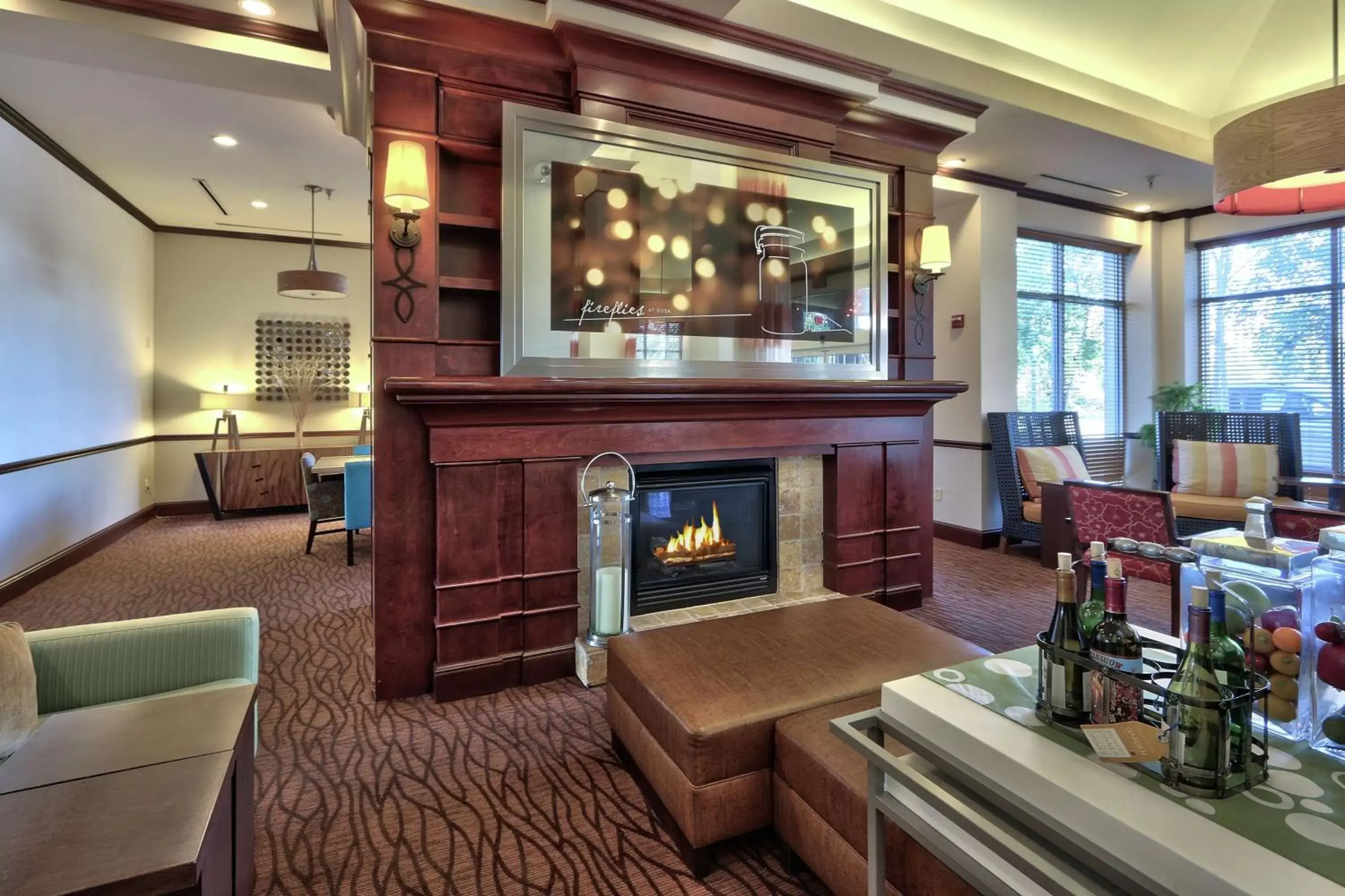 Lobby or reception, Lounge/Bar in Hilton Garden Inn Albuquerque Uptown