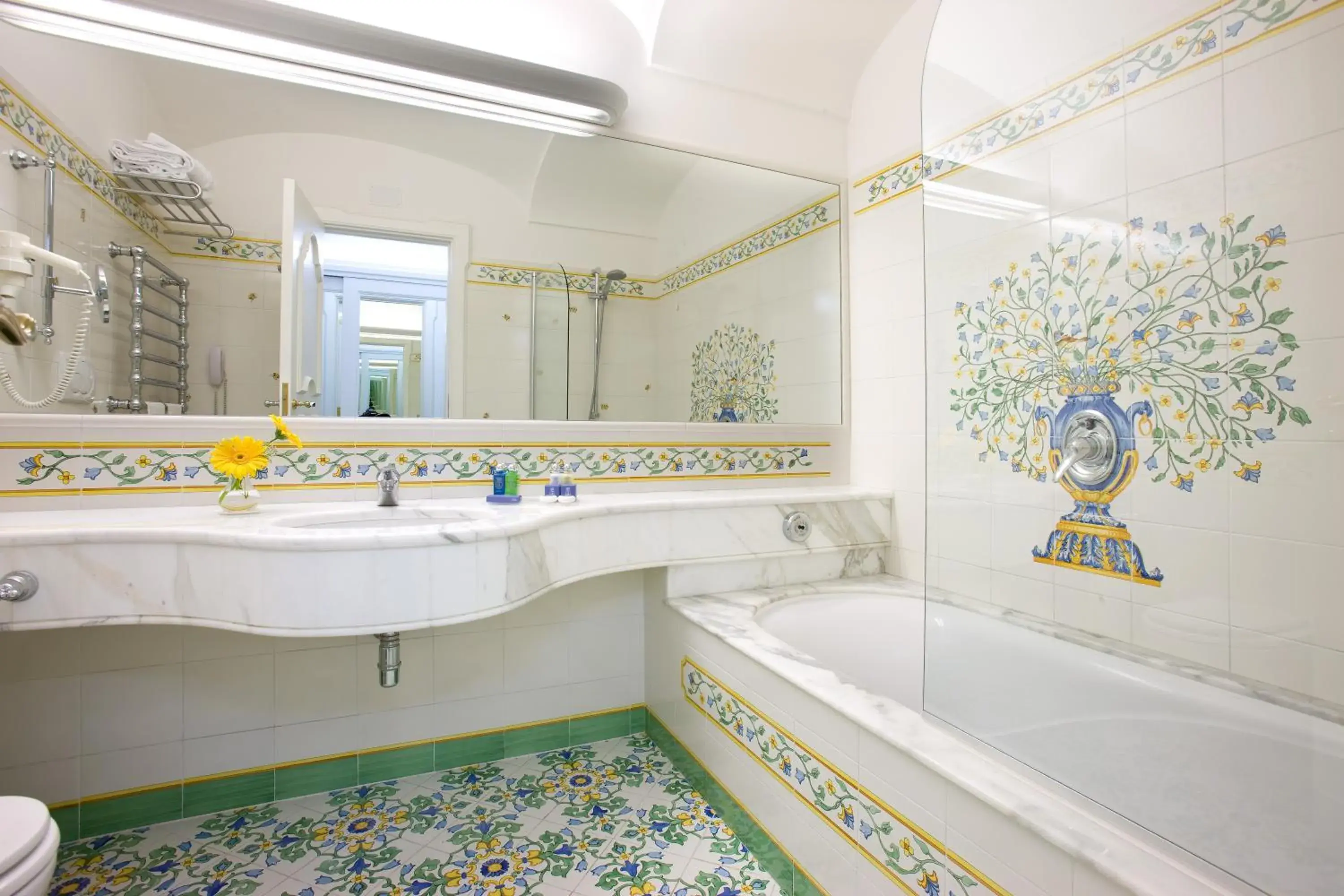 Bathroom in Grand Hotel La Favorita Bathroom in Grand Hotel La Favorita