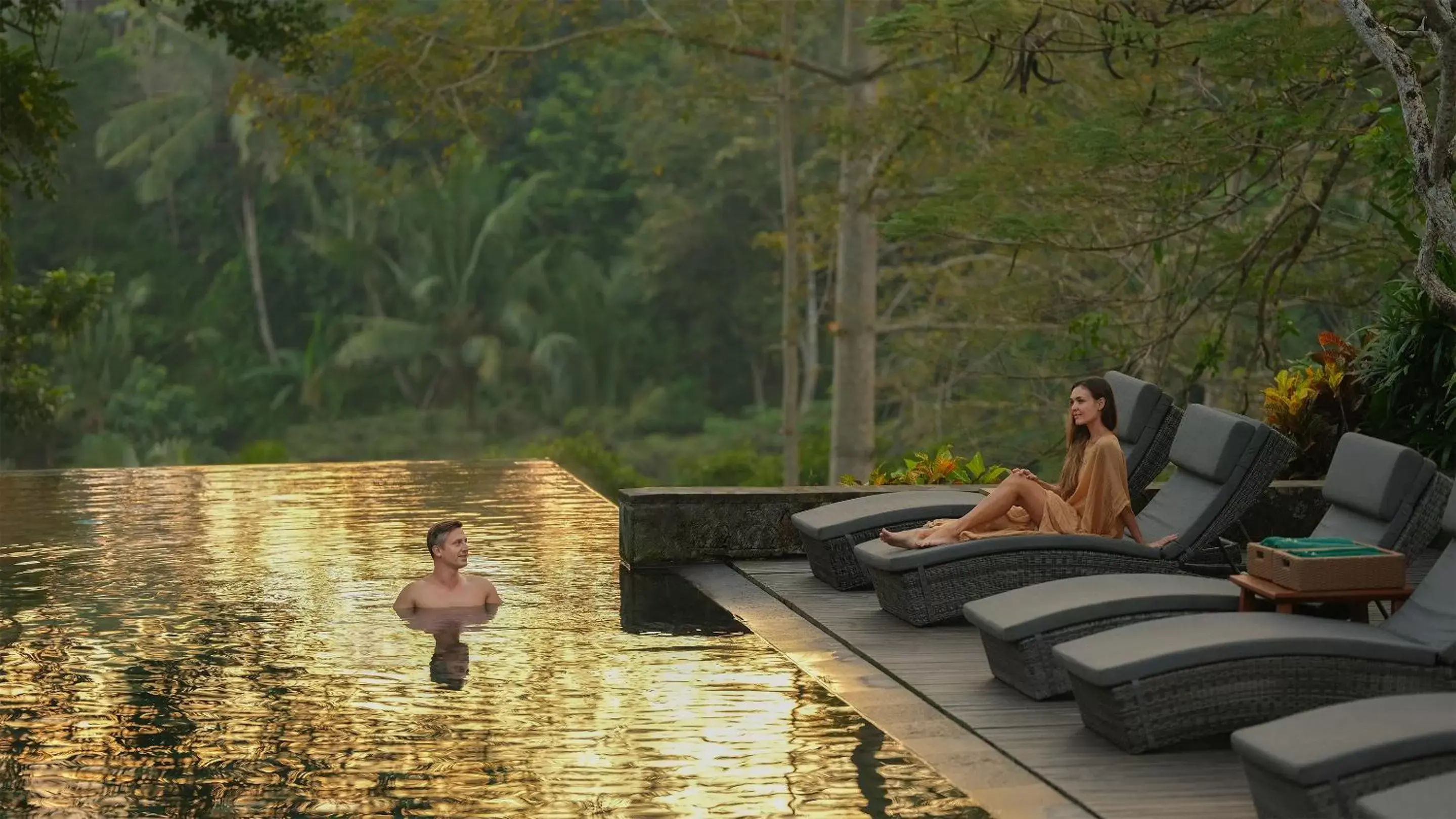 Swimming pool in Maya Ubud Resort & Spa