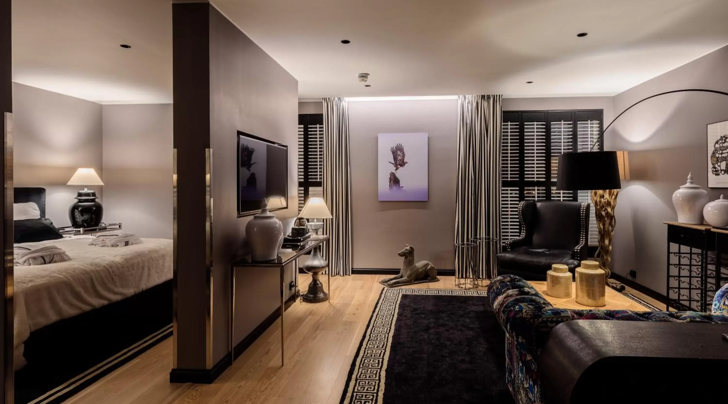 Decorative detail, Bed in Clarion Hotel Aviapolis Decorative detail, Bed in Clarion Hotel Aviapolis