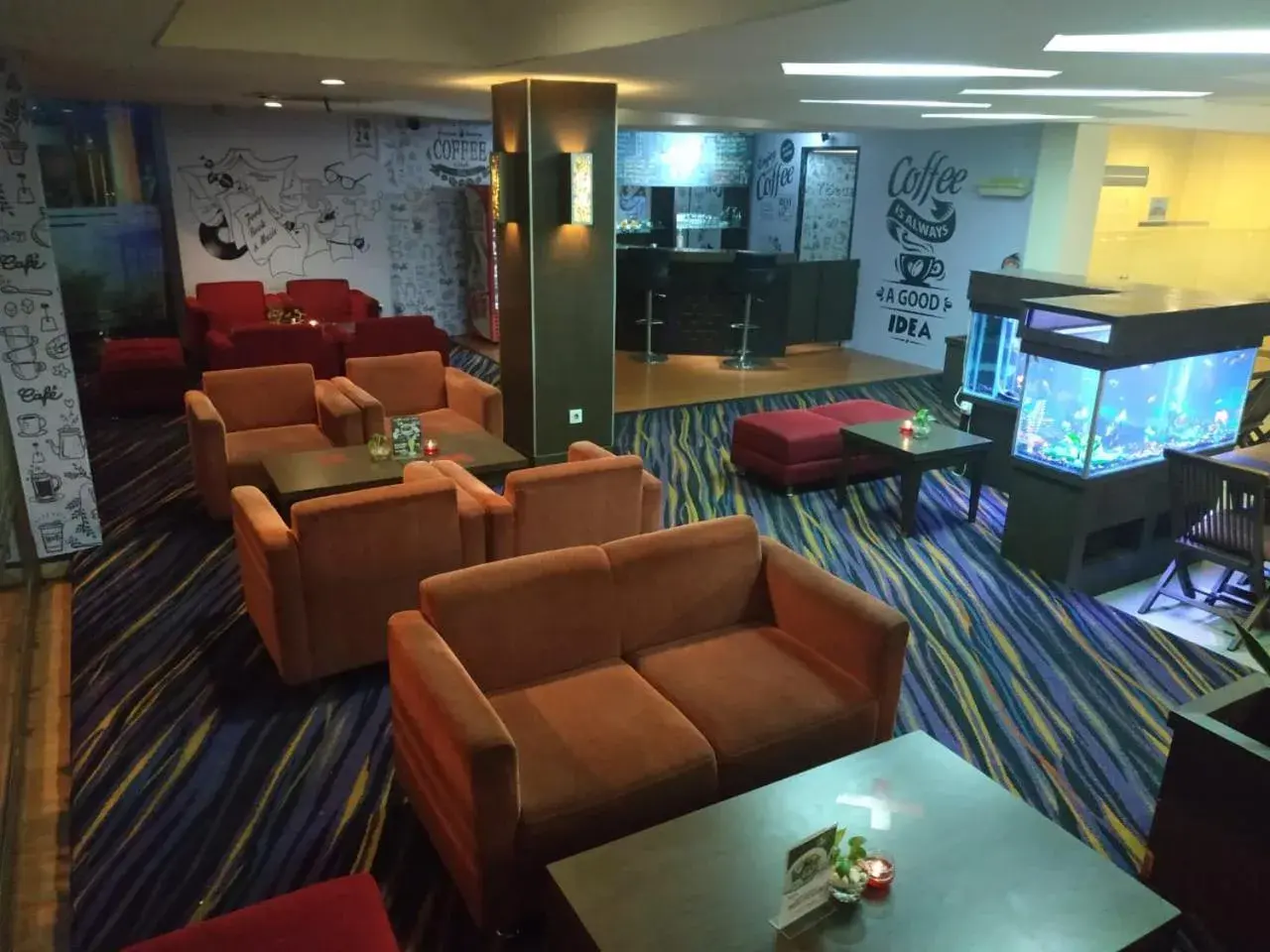 Lounge/Bar in Hotel Marlin Pekalongan