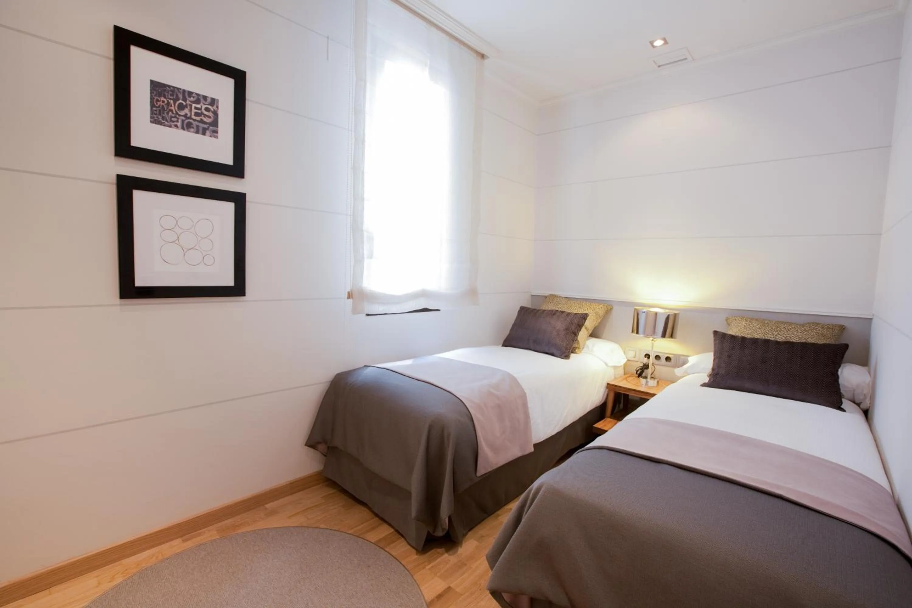 Bedroom, Bed in Apartments Sixtyfour