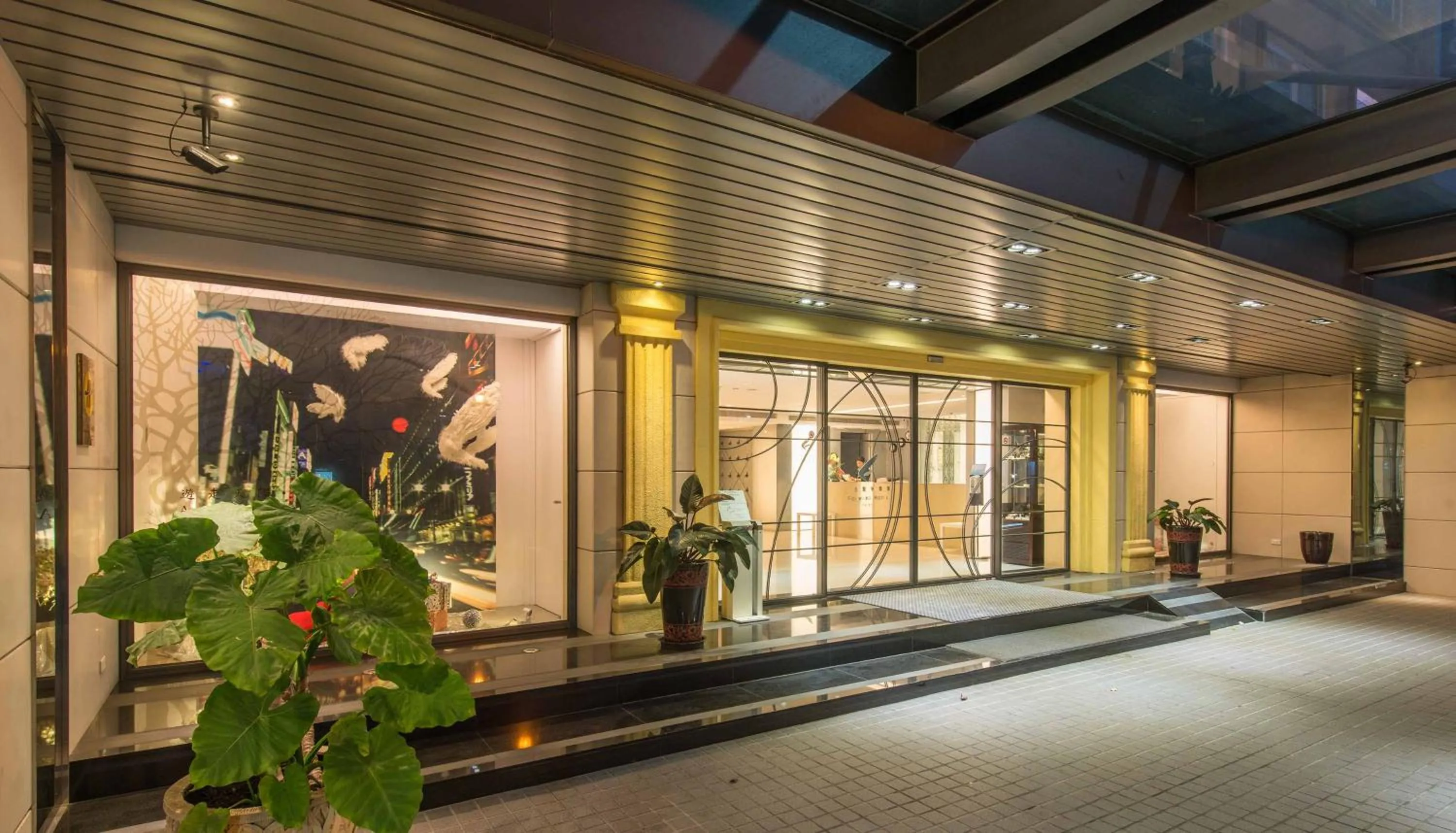 Property building in Forward Hotel Taipei Nangang