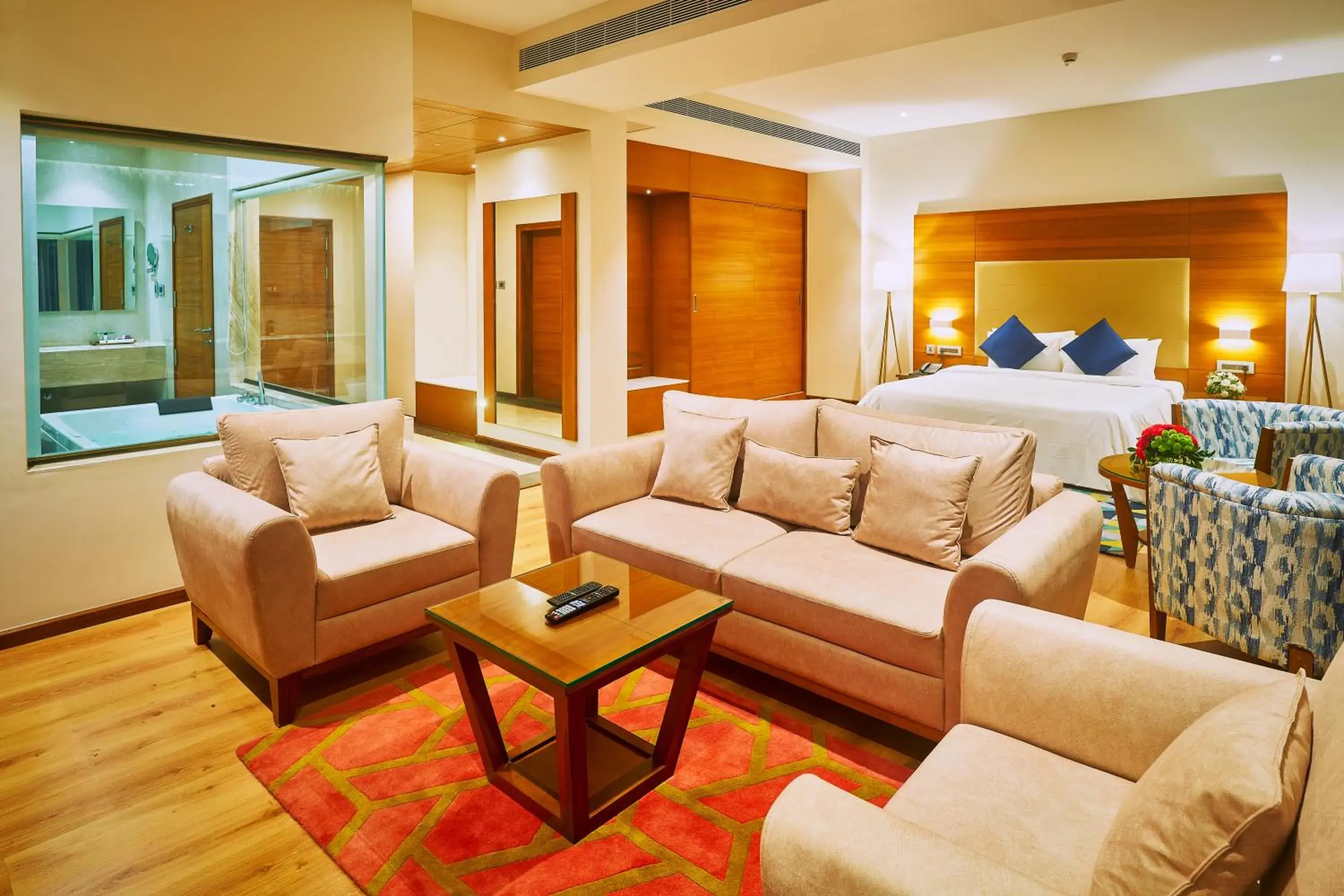 Living room in Vibe Munnar