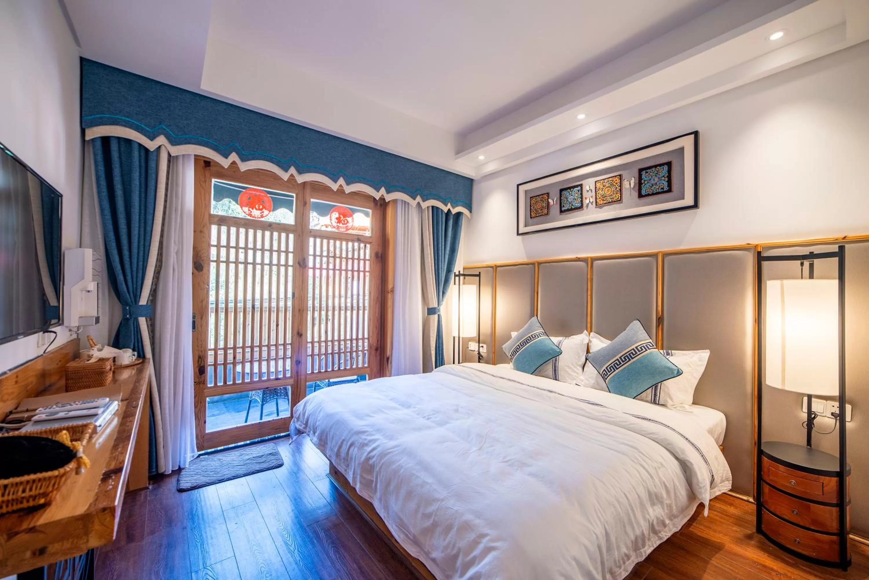 Bed in Yuelu Homestay