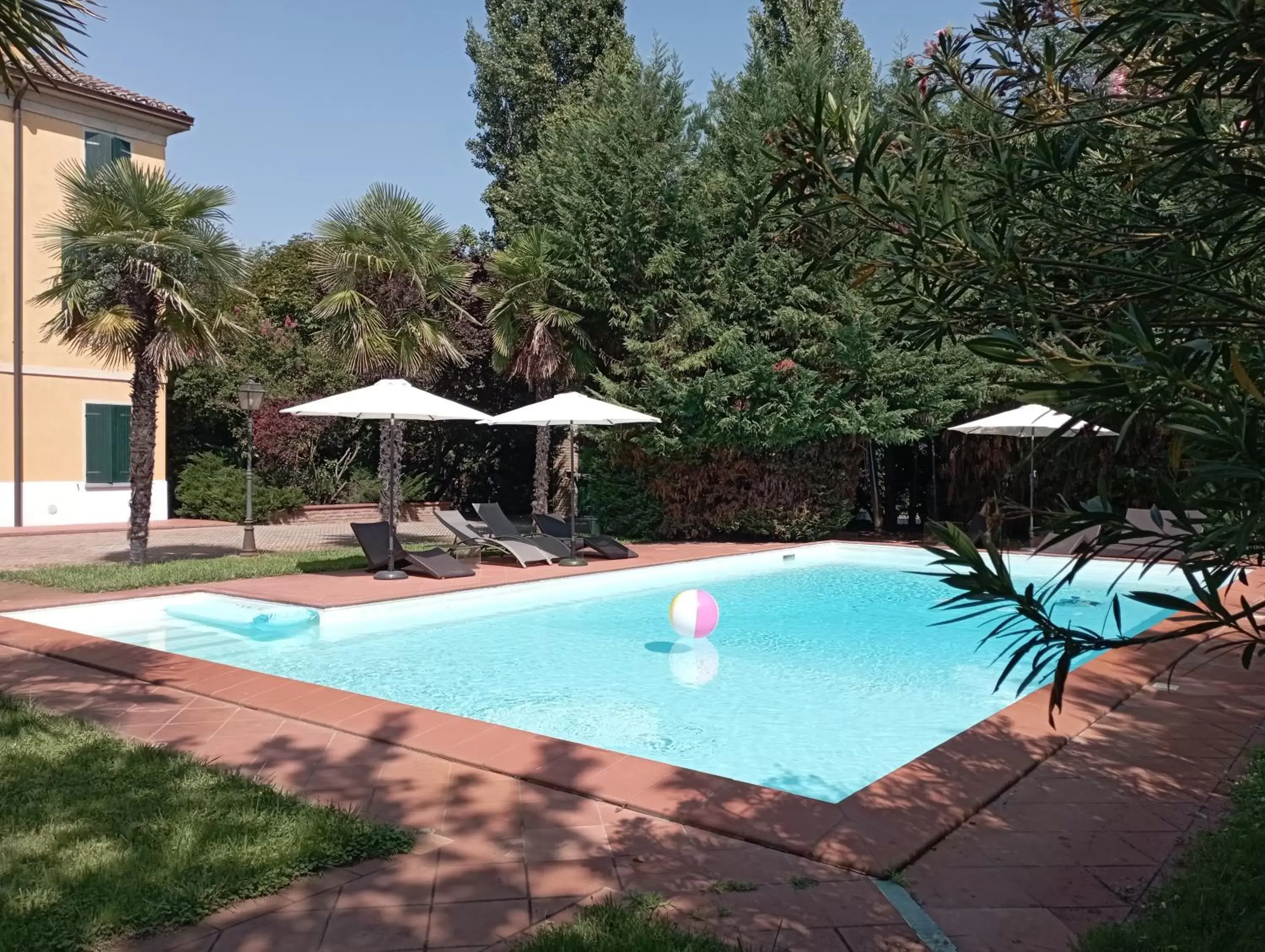 Swimming Pool in Villa delle palme B&B 5 stelle