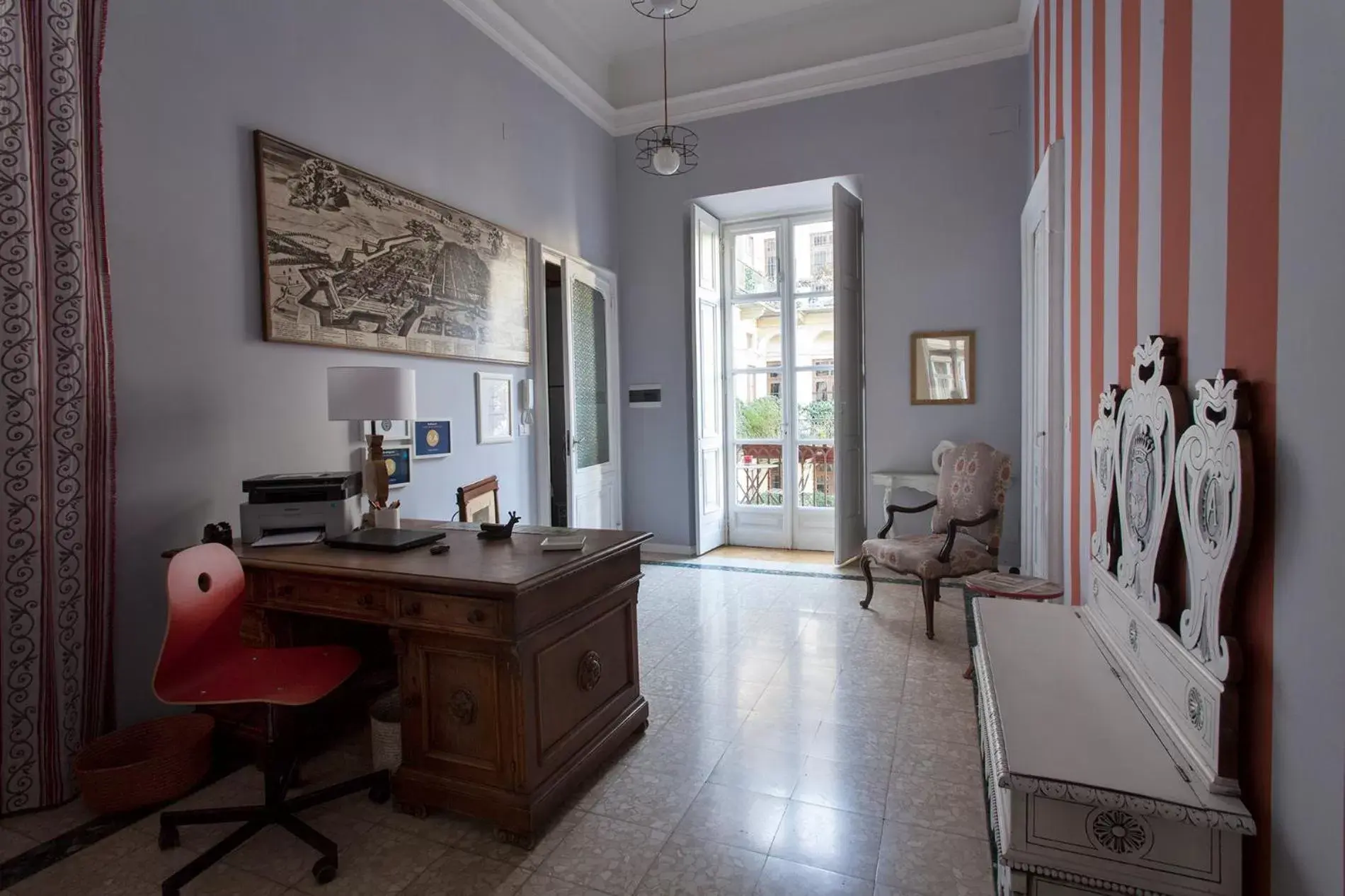 Living room in Palazzo Bellini