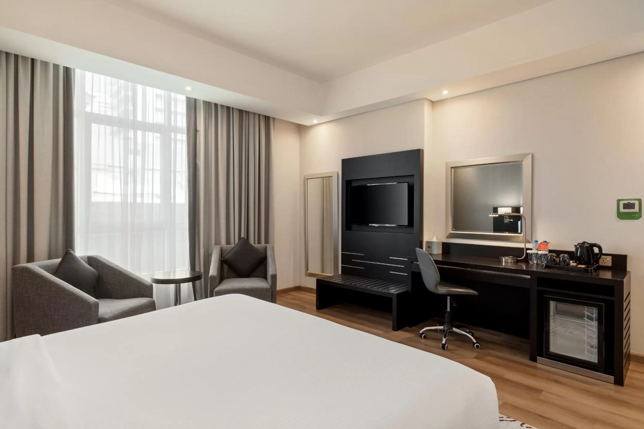TV and multimedia, Bed in Ramada by Wyndham Dubai Barsha Heights