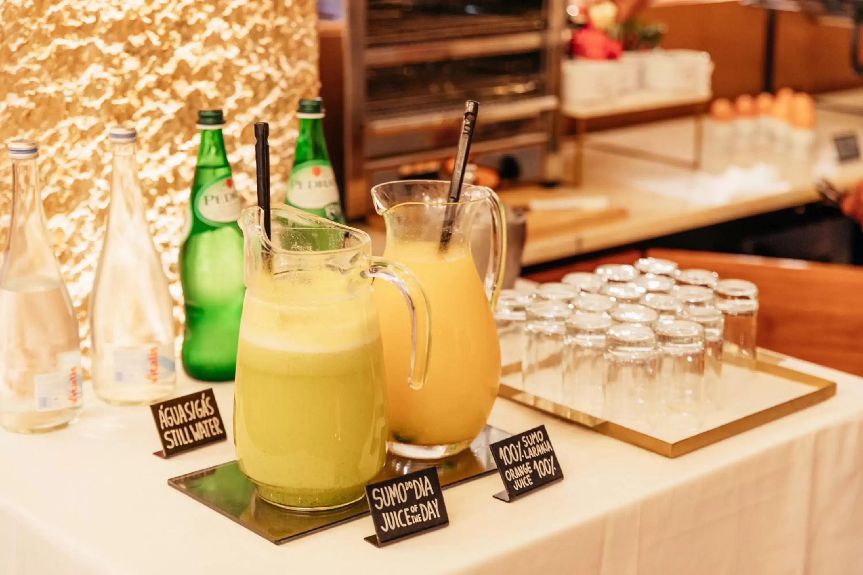 Food and drinks in Lisboa Carmo Hotel