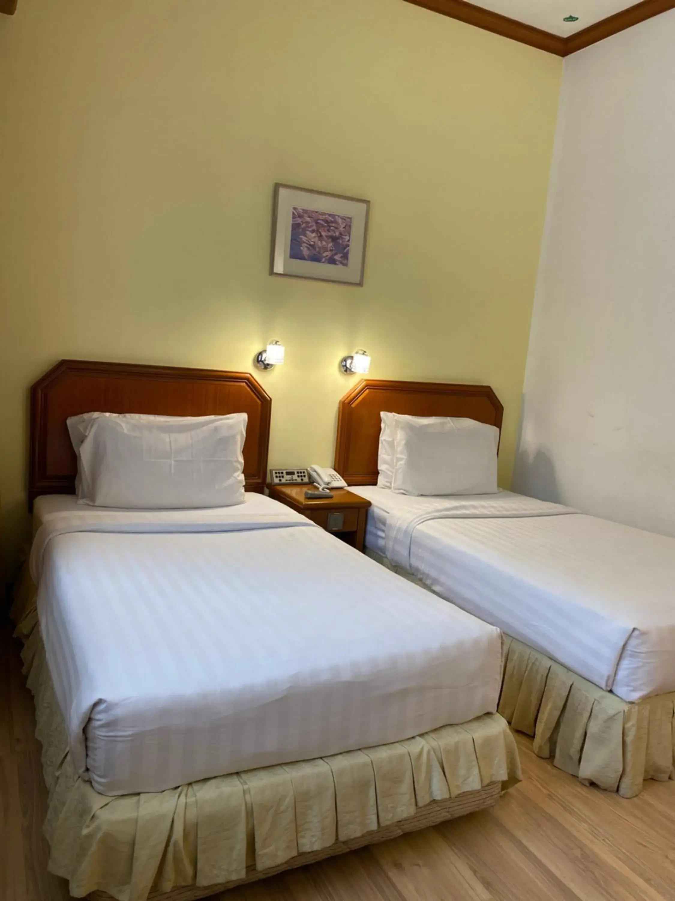 Bed in Hotel Sandakan