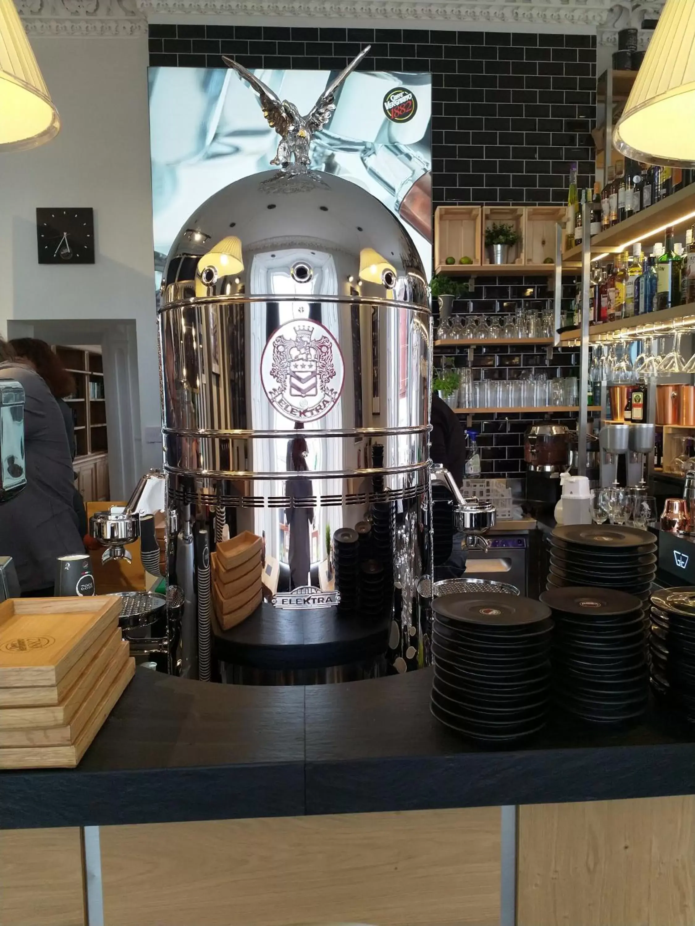 Lounge or bar in The Strand Hotel former Home of Oscar Wilde & Caffe Vergnano 1882