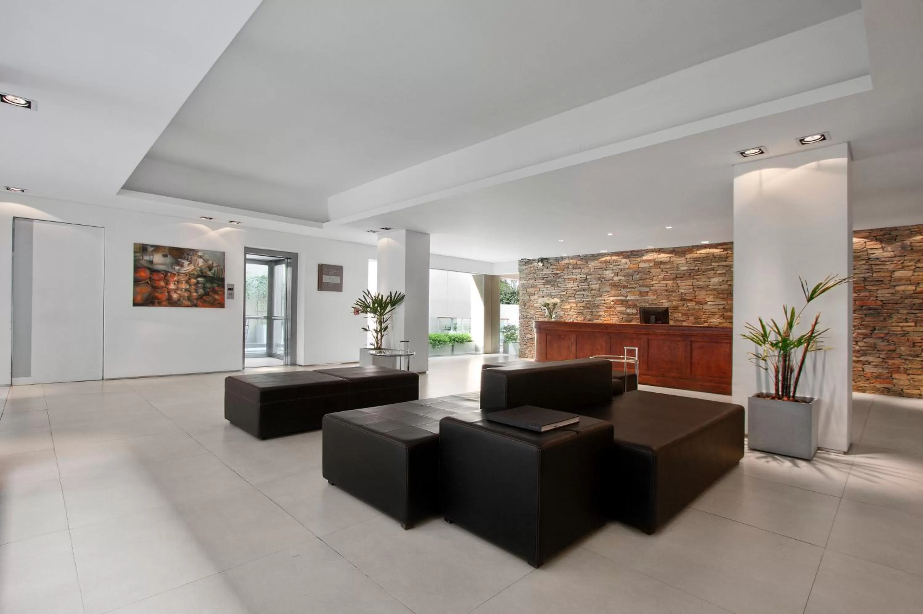 Lobby or reception in San Isidro Plaza Hotel