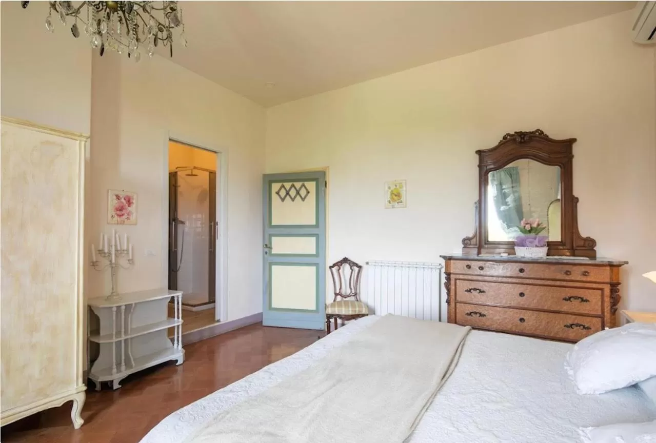 Bed in Villa Albertina