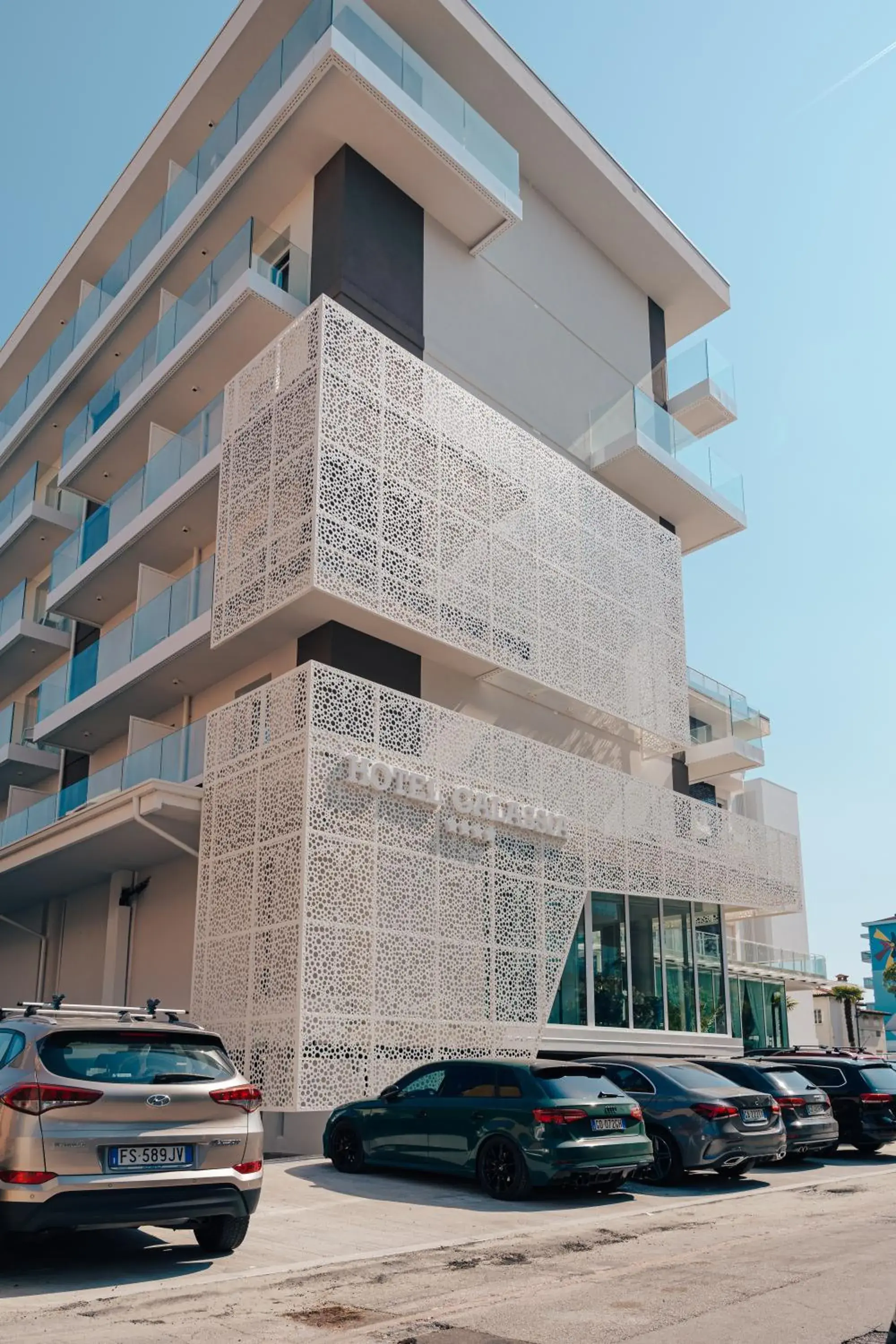 Parking, Property Building in Hotel Galassia Suites & Spa