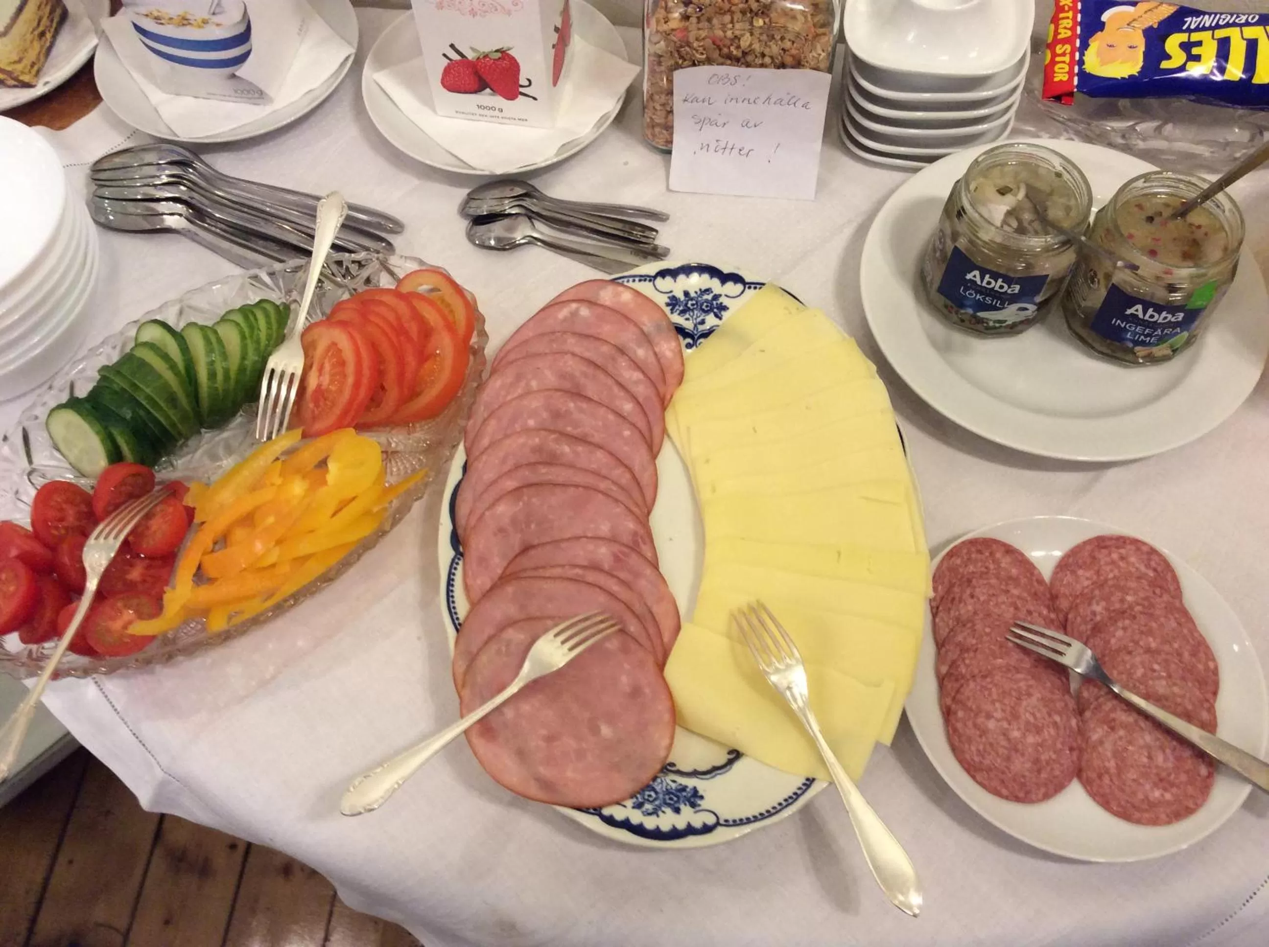 Food and drinks, Breakfast in Kullabygdens Bed & Breakfast