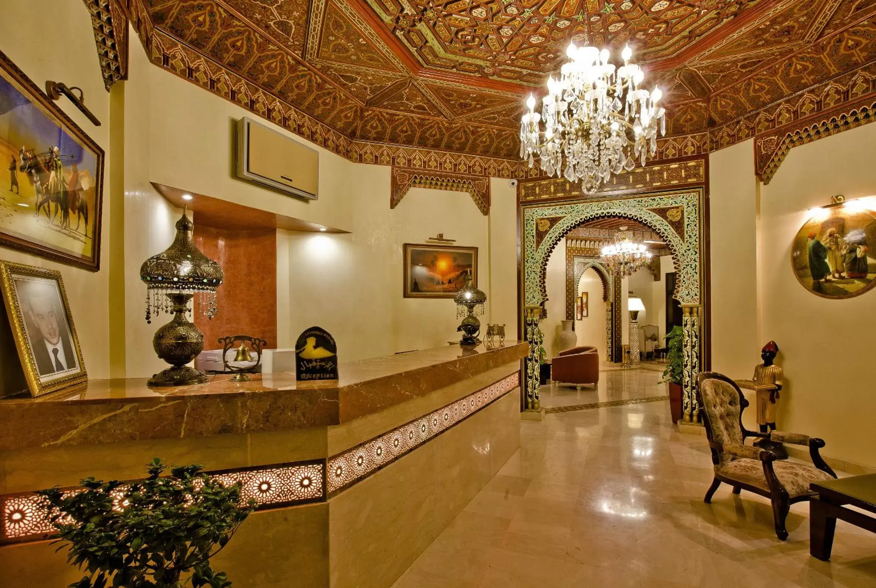 Lobby or reception, Lobby/Reception in Hotel Lawrence d'Arabie