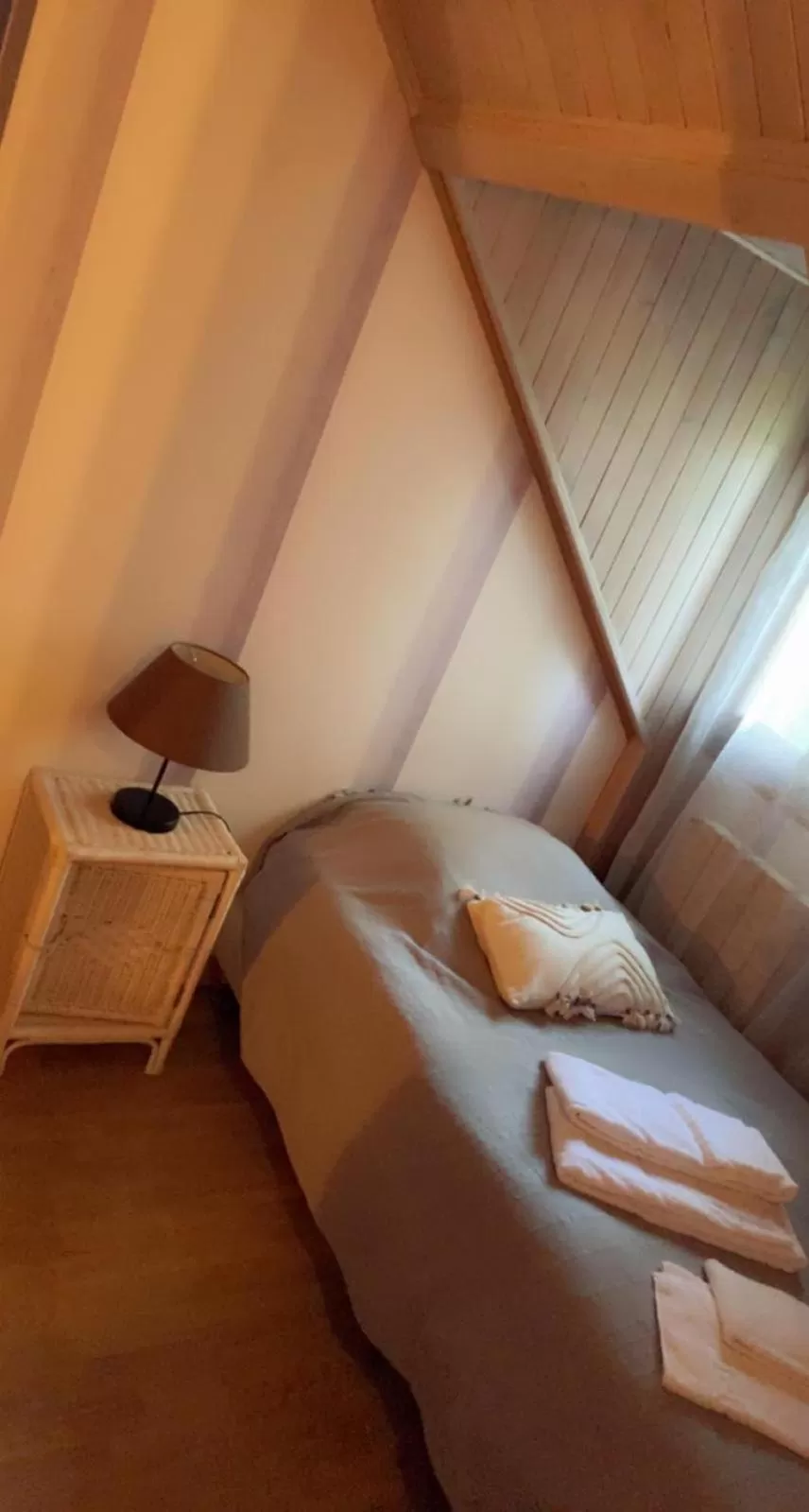 Bed in Domaine de la Borde