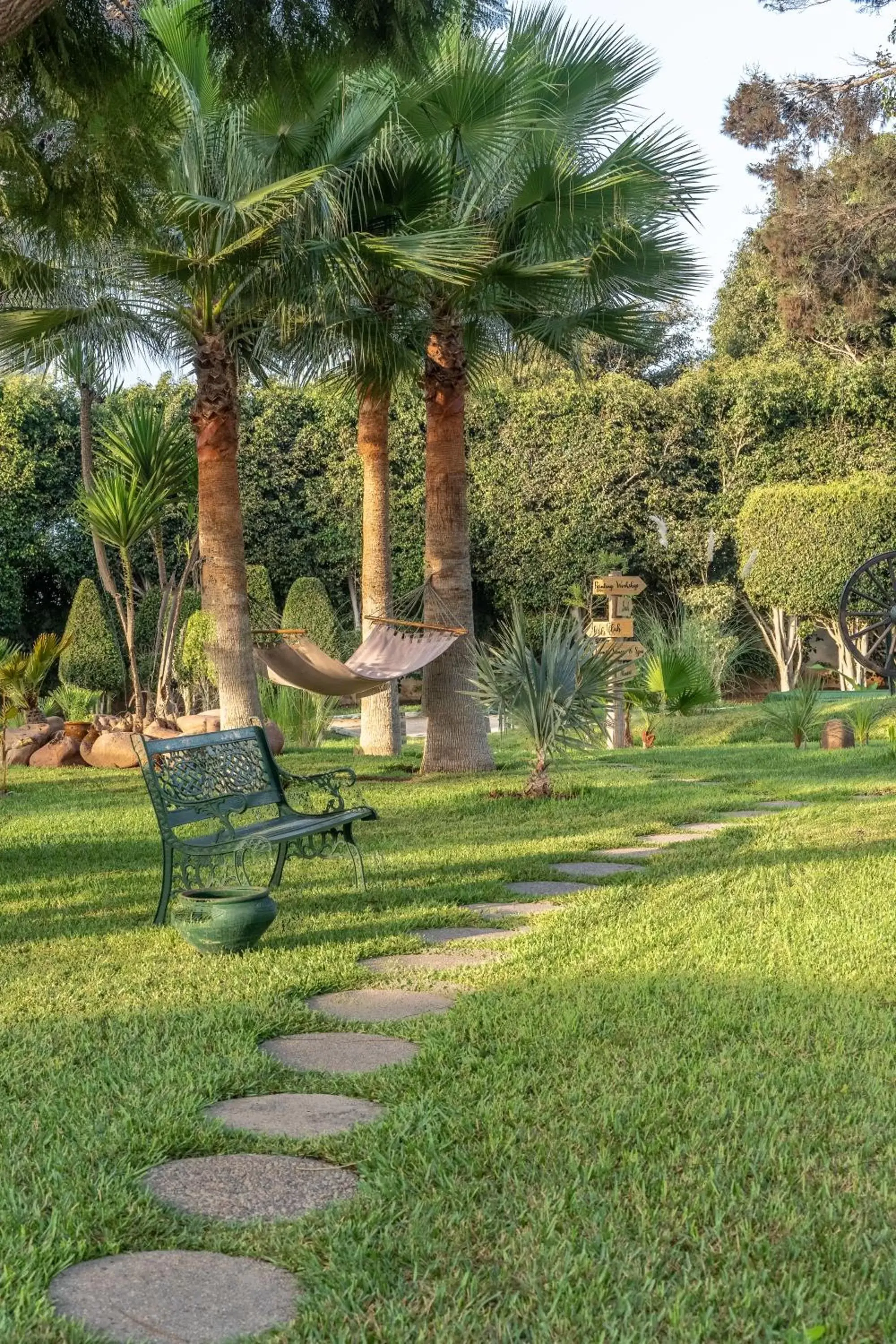 Garden in Odyssee Park Hotel