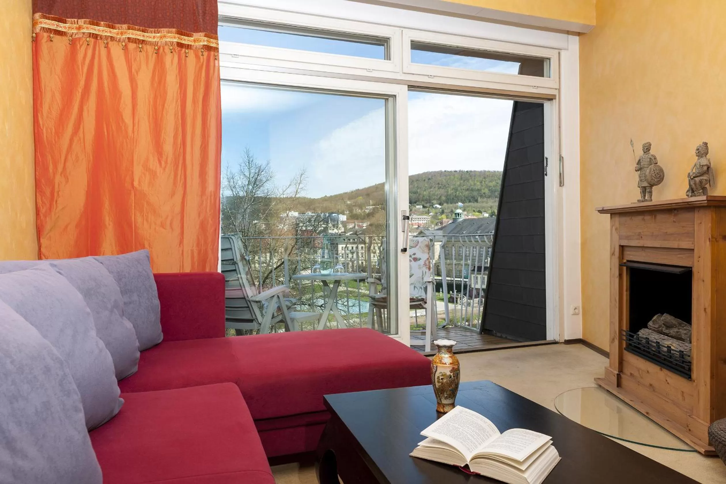 Balcony/Terrace in BRISTOL Hotel Bad Kissingen