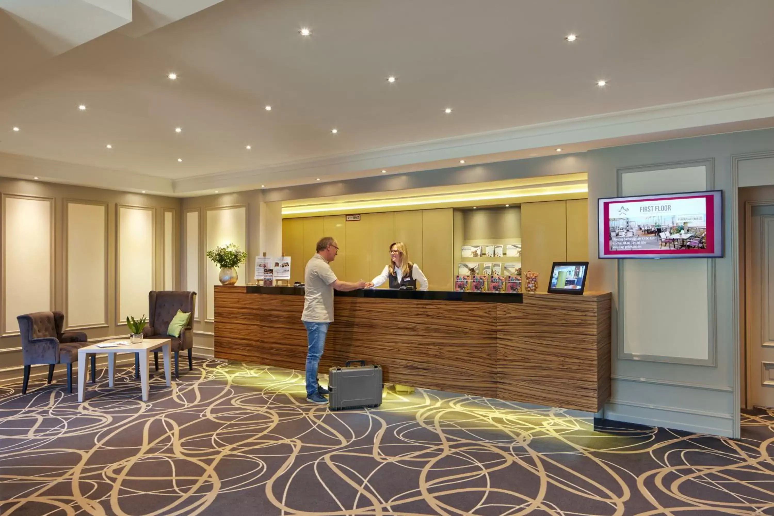 Lobby or reception, Lobby/Reception in Best Western Plus Arosa Hotel