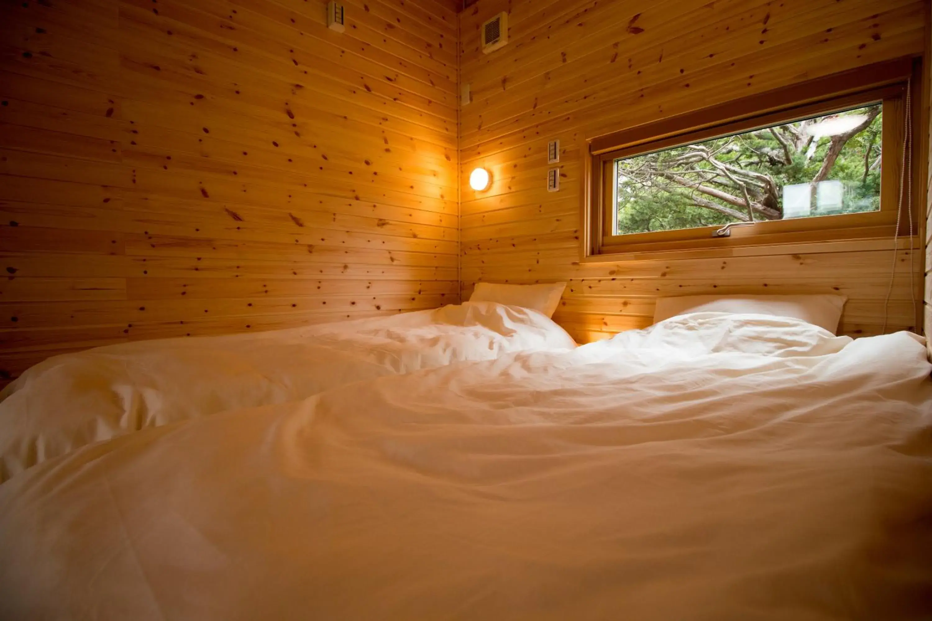 Bedroom, Bed in Brick House Furano