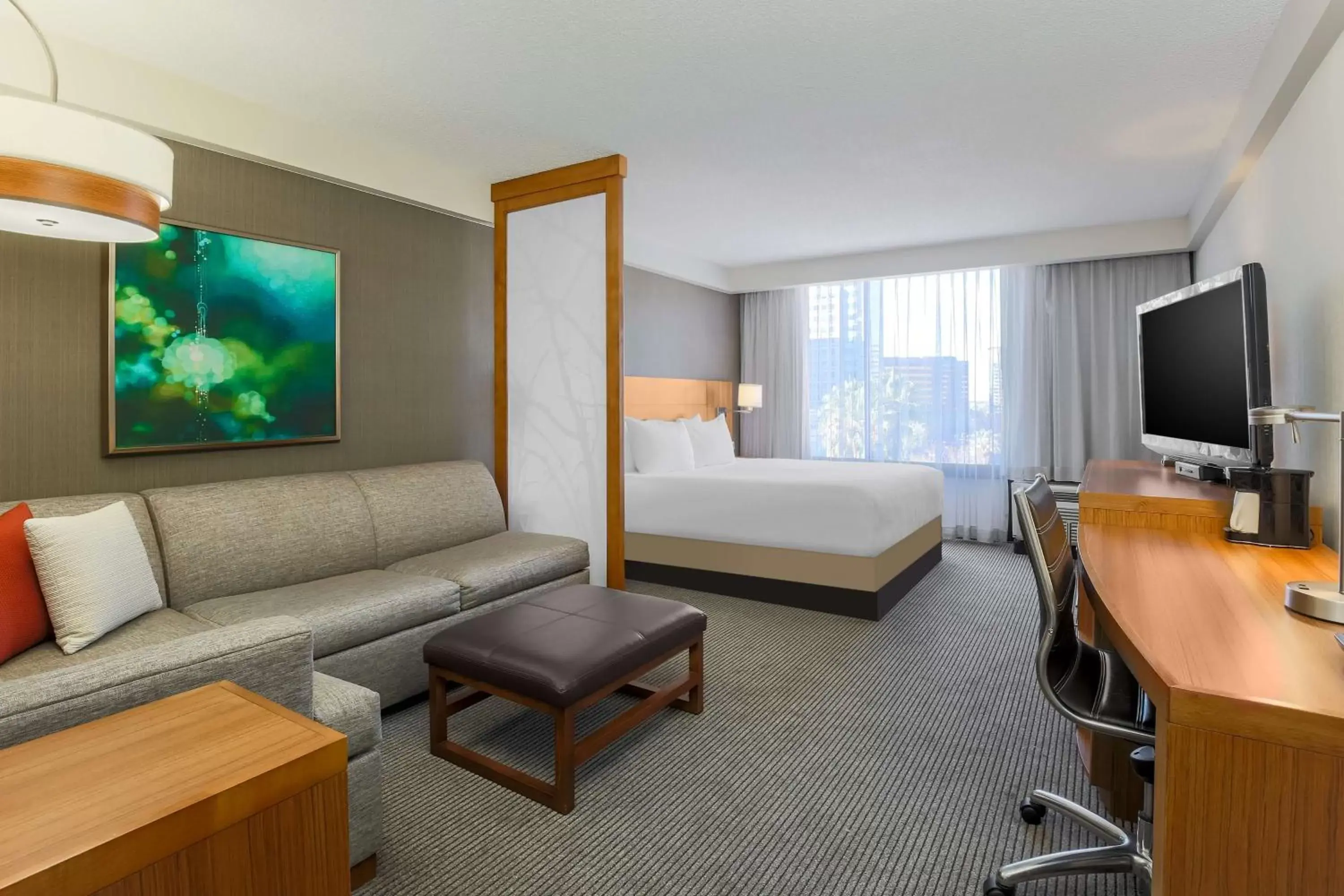 Photo of the whole room in Hyatt Place San Jose, Downtown